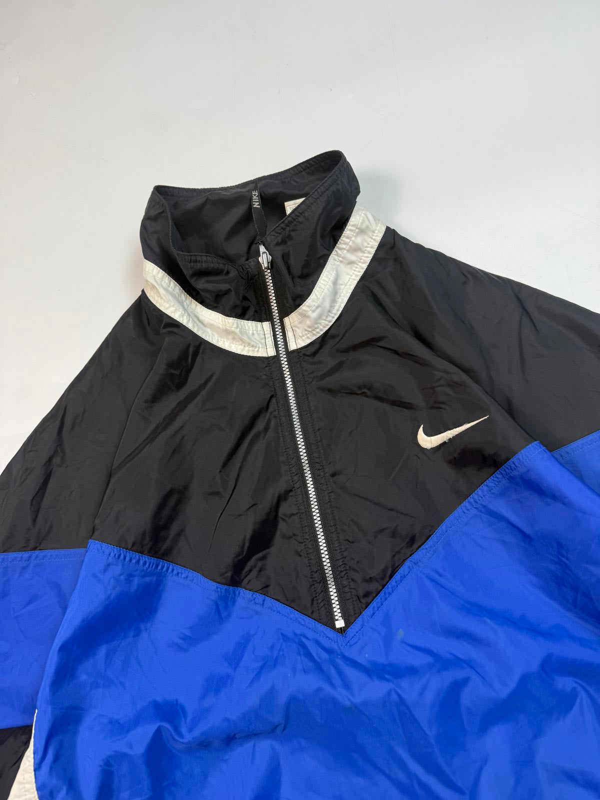 Vintage 90s Nike pullover windbreaker track jacket (M)