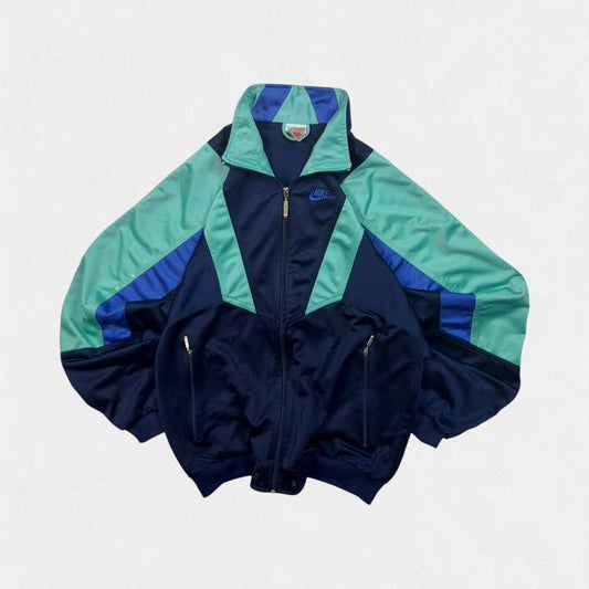 Vintage 90s Nike colour block track jacket (M)