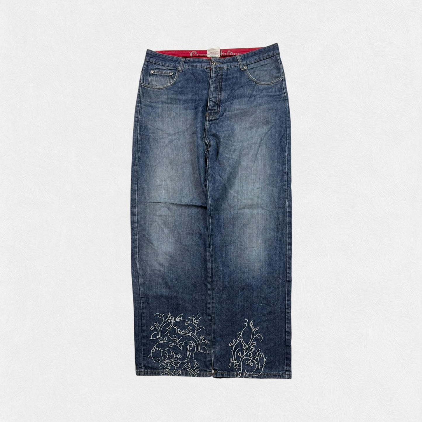Vintage Y2K baggy hip hop jeans (W38)