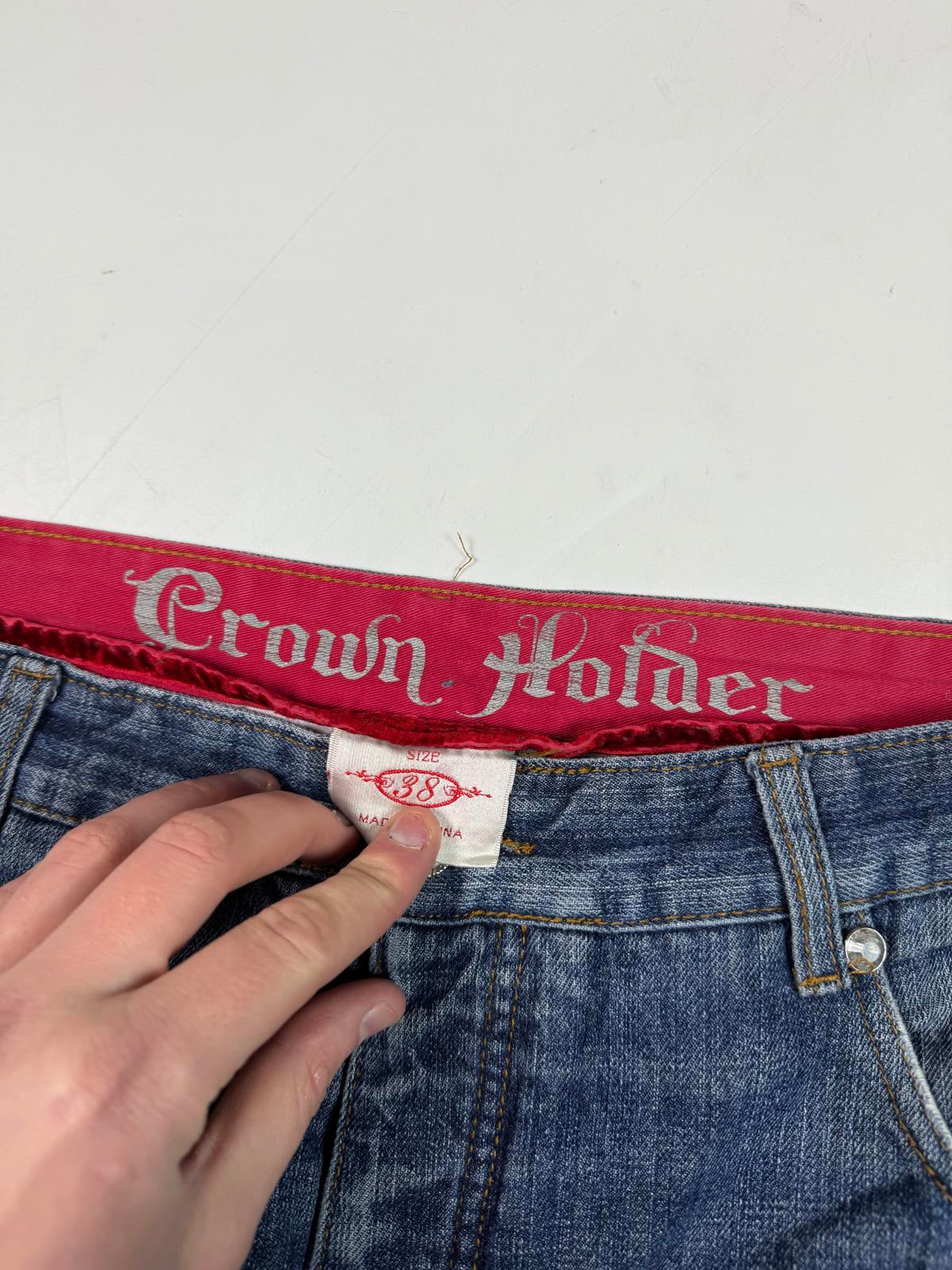 Vintage Y2K baggy hip hop jeans (W38)