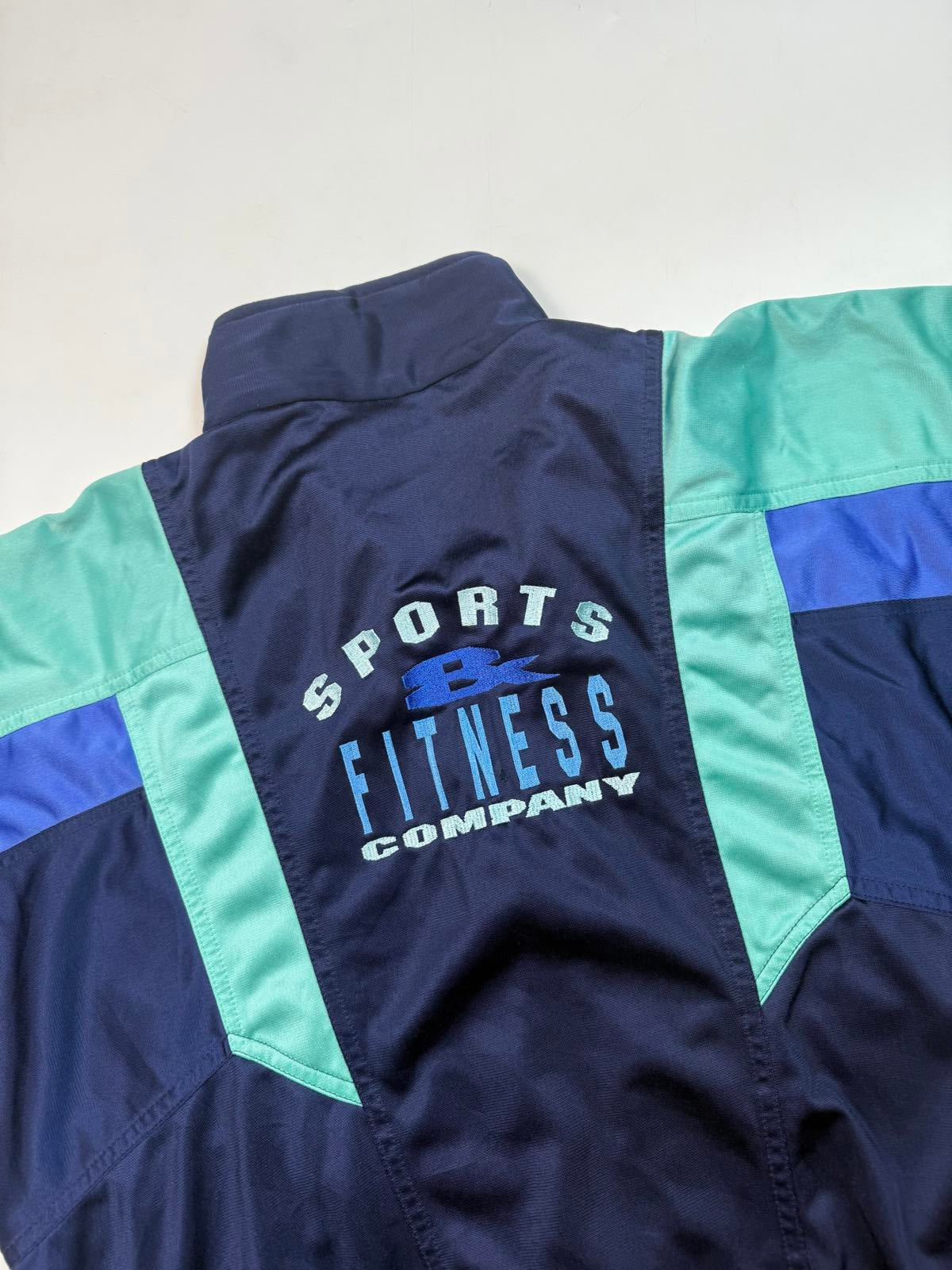 Vintage 90s Nike colour block track jacket (M)