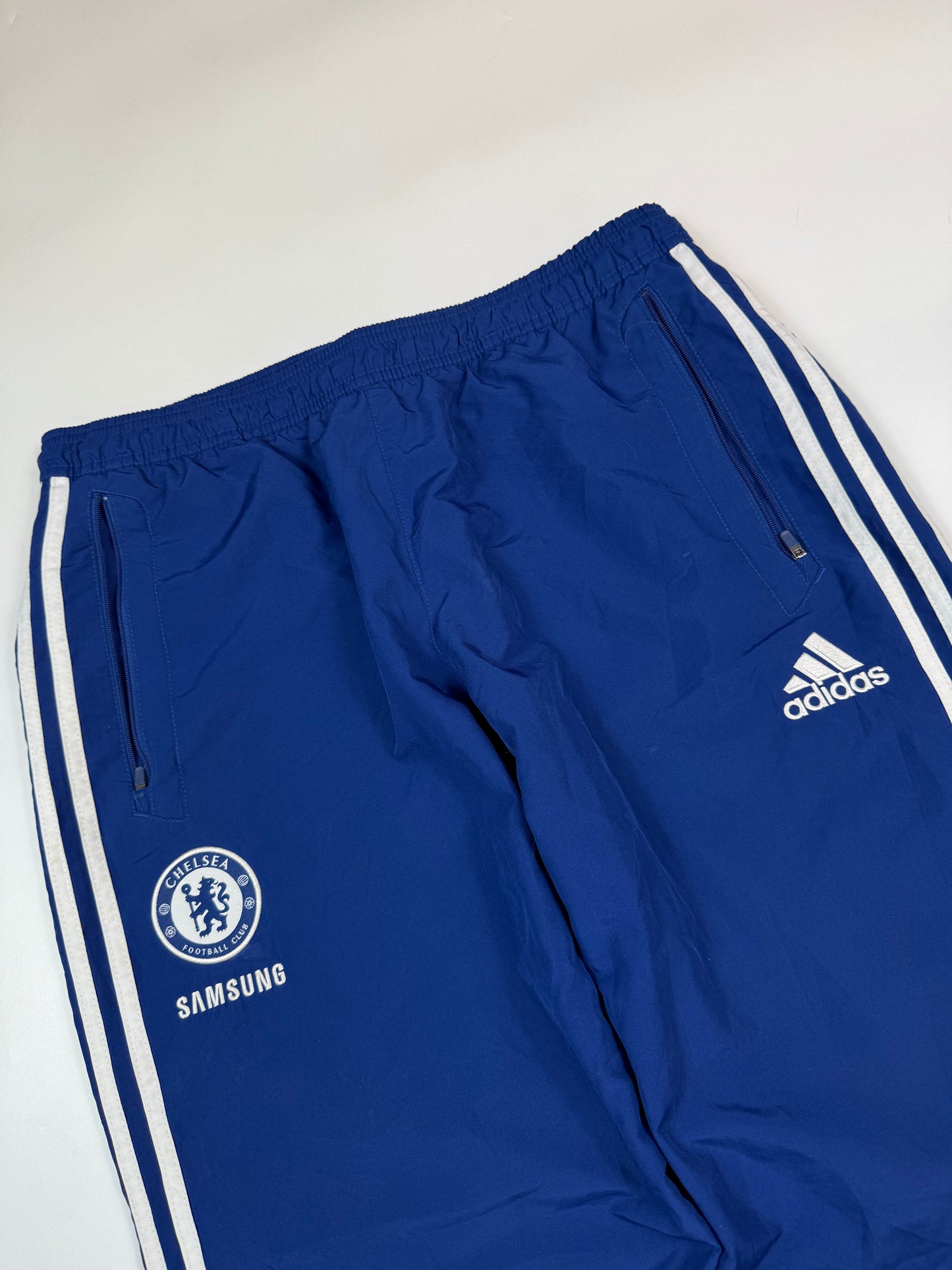 Chelsea 2014/15 Adidas football baggy track pants (L)