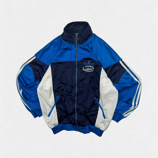 Vintage 90s adidas originals colour block track jacket (L)