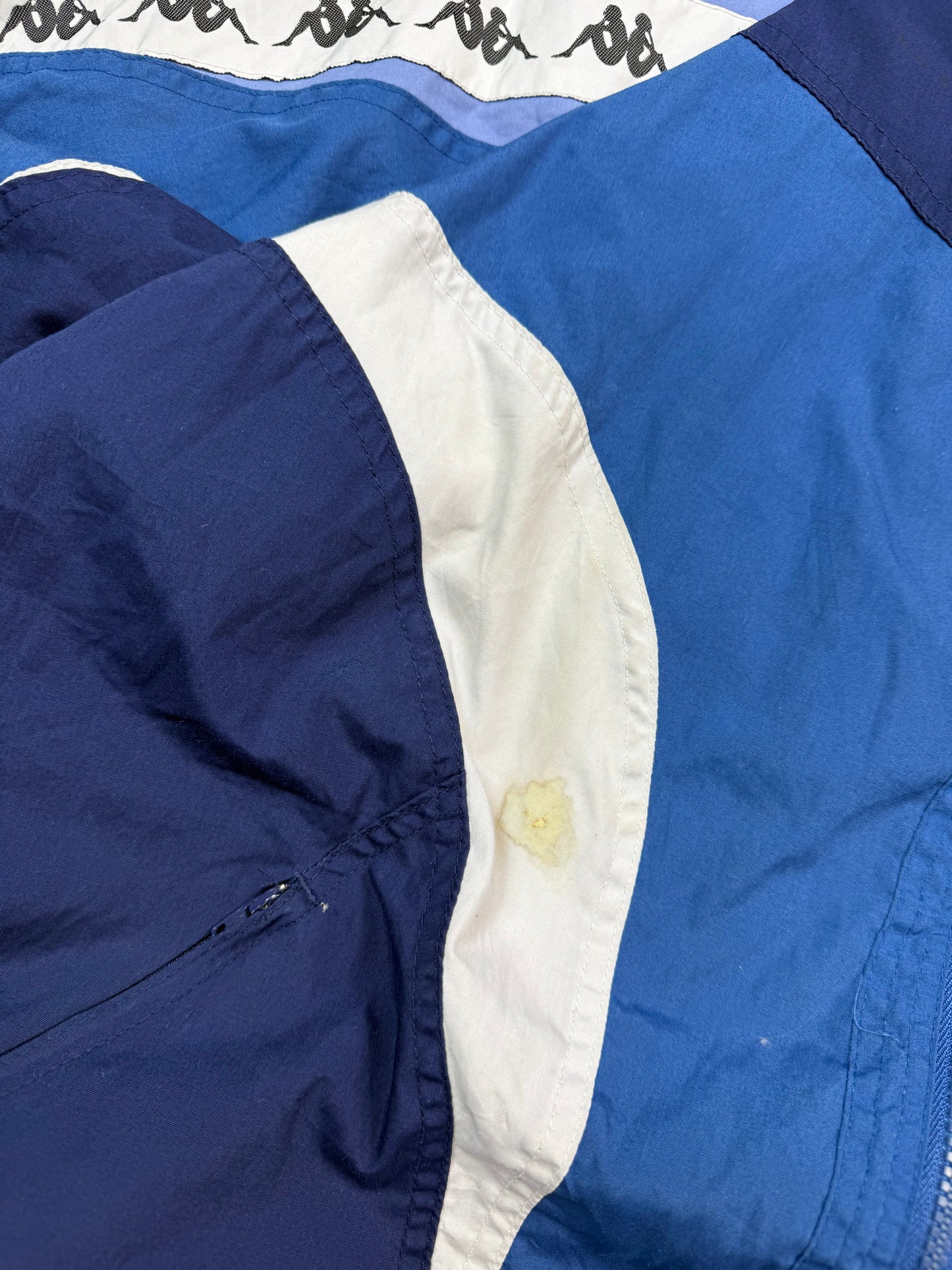Vintage 90s Kappa colour block track jacket (XL)