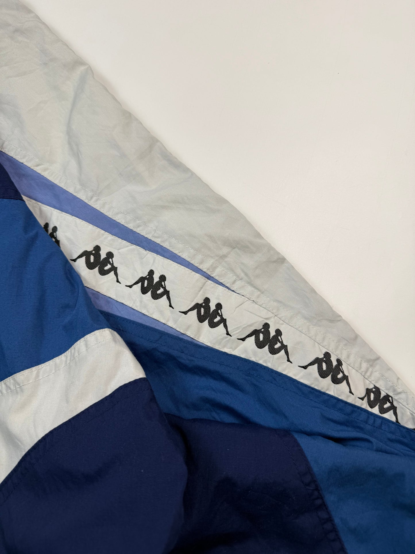 Vintage 90s Kappa colour block track jacket (XL)