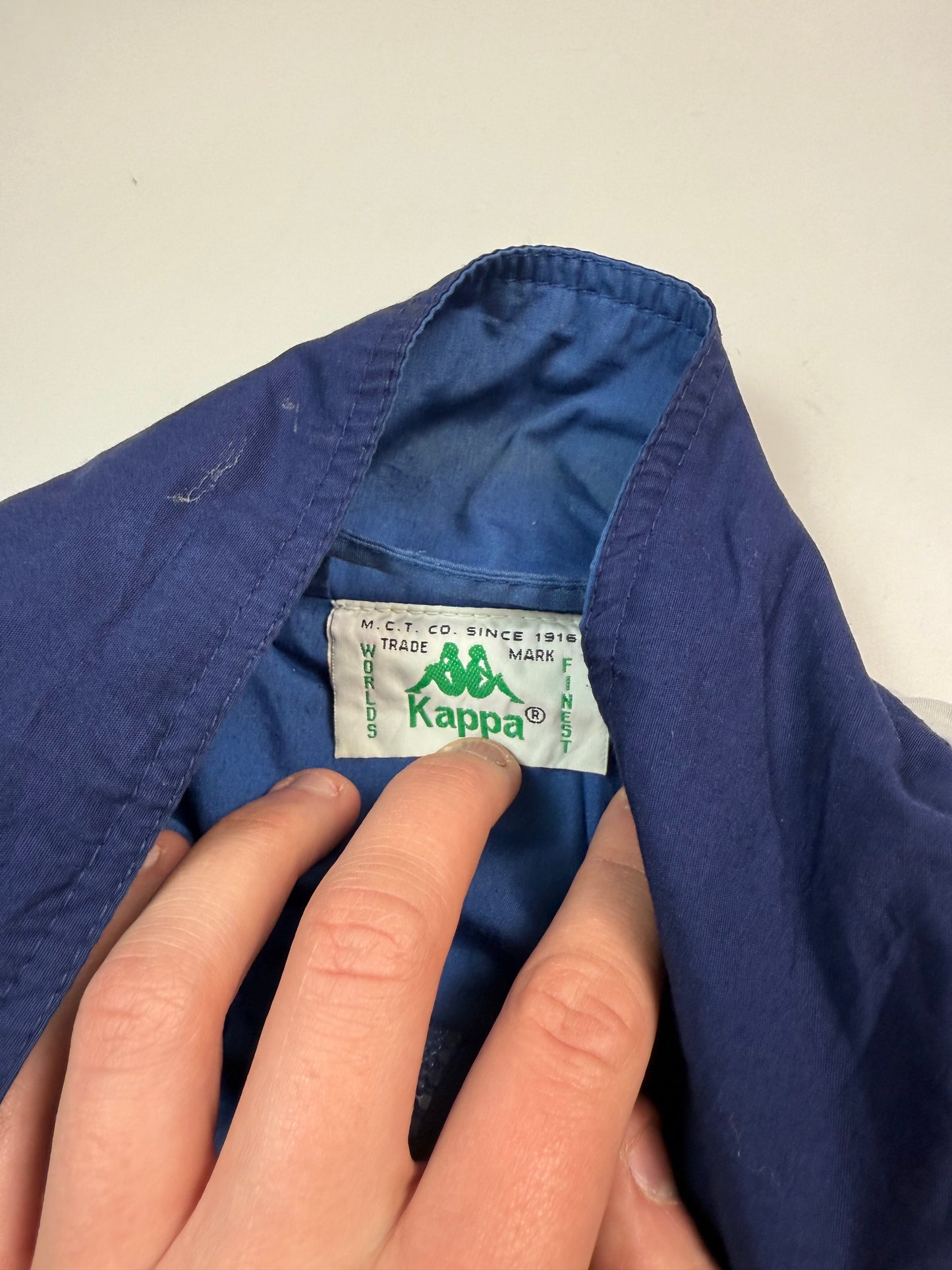 Vintage 90s Kappa colour block track jacket (XL)