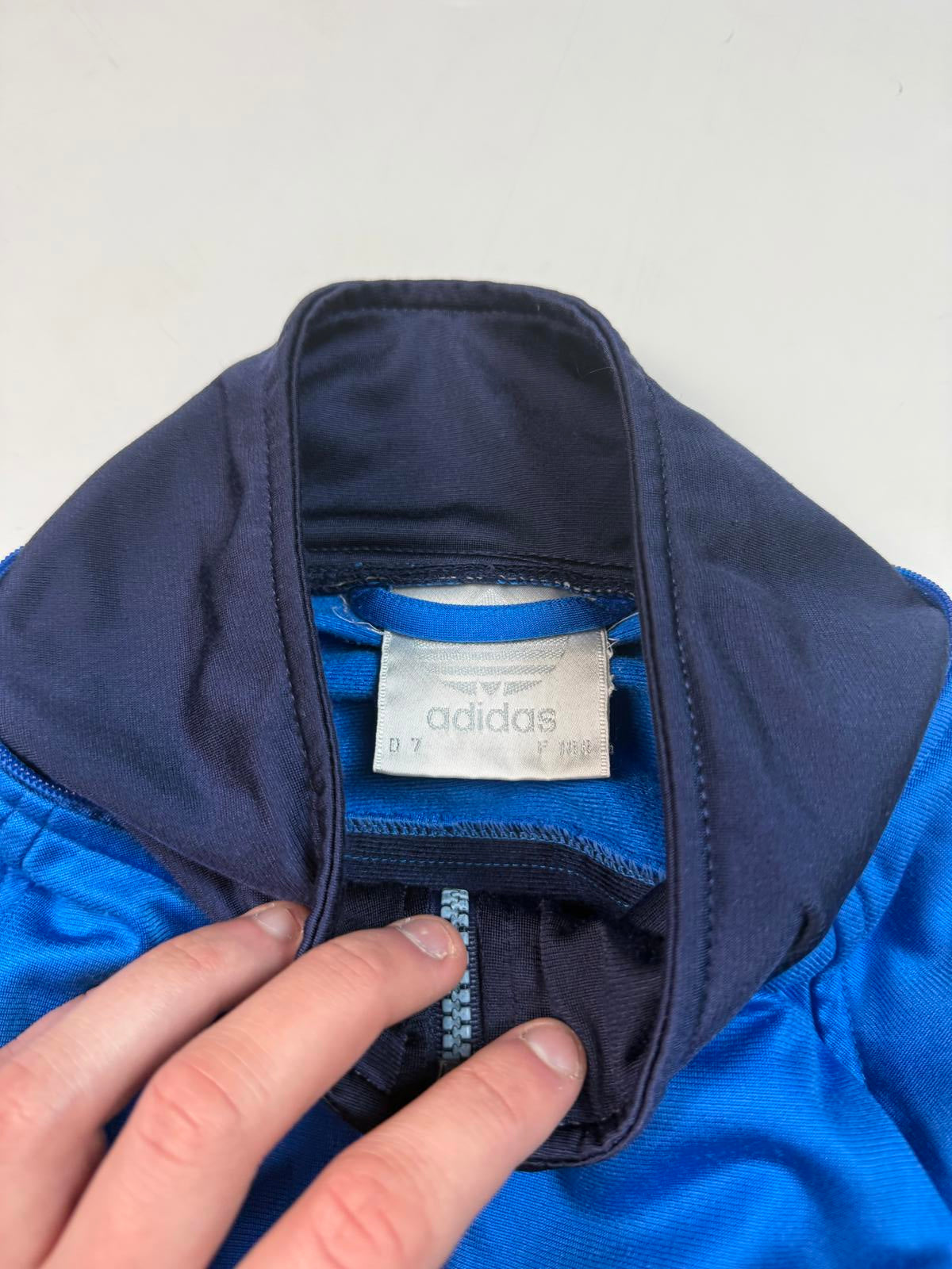 Vintage 90s adidas originals colour block track jacket (L)