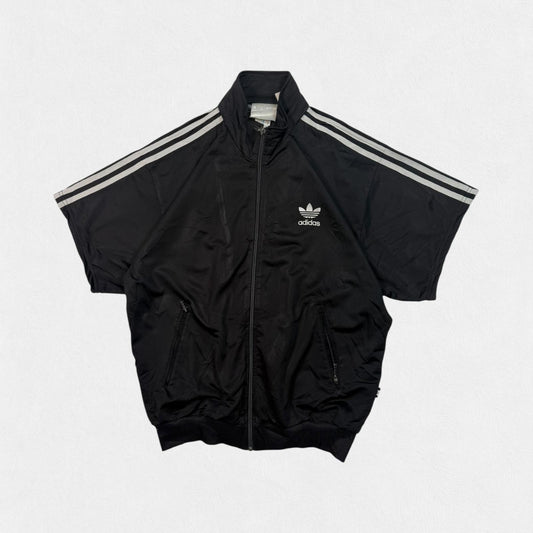 Vintage 90s adidas originals short sleeve track jacket (S)
