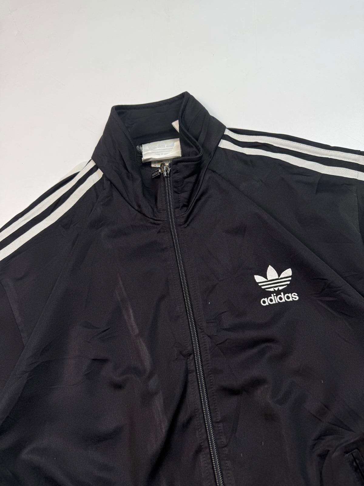 Vintage 90s adidas originals short sleeve track jacket (S)