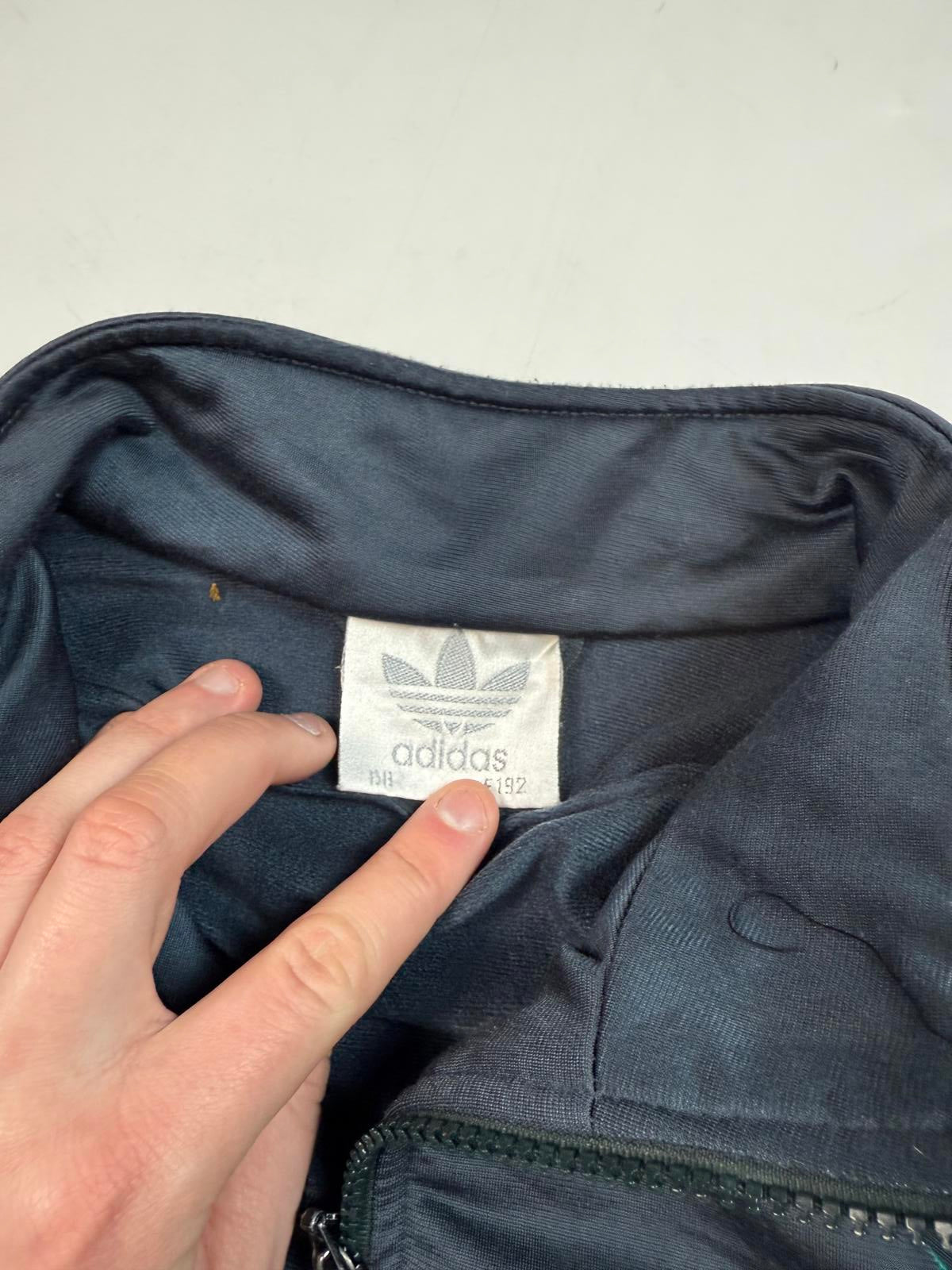 Vintage 90s adidas originals colour block track jacket (L)