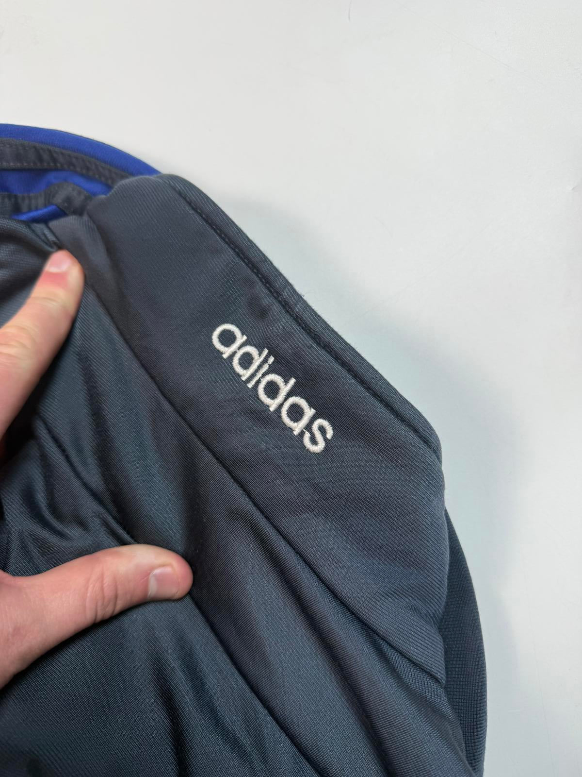 Vintage 90s adidas originals colour block track jacket (L)