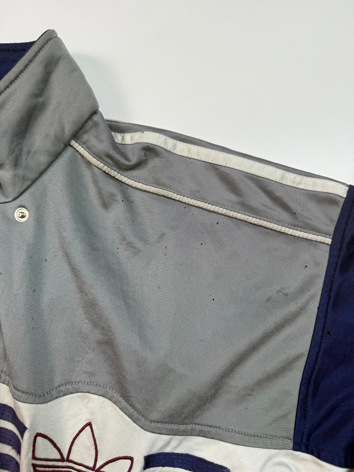 Vintage 90s adidas originals colour block track jacket (L)