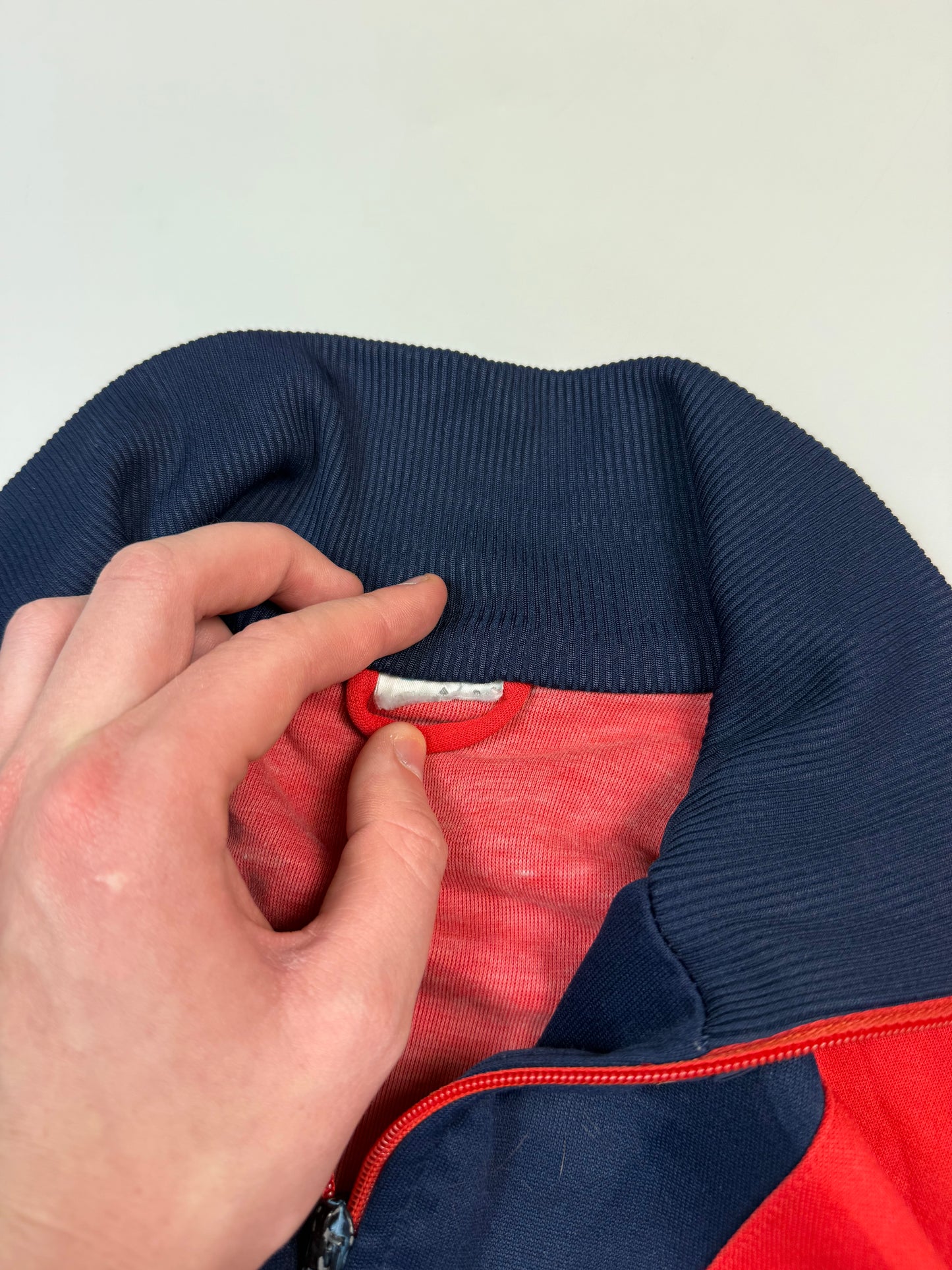 Vintage 80s Adidas originals track top (L)