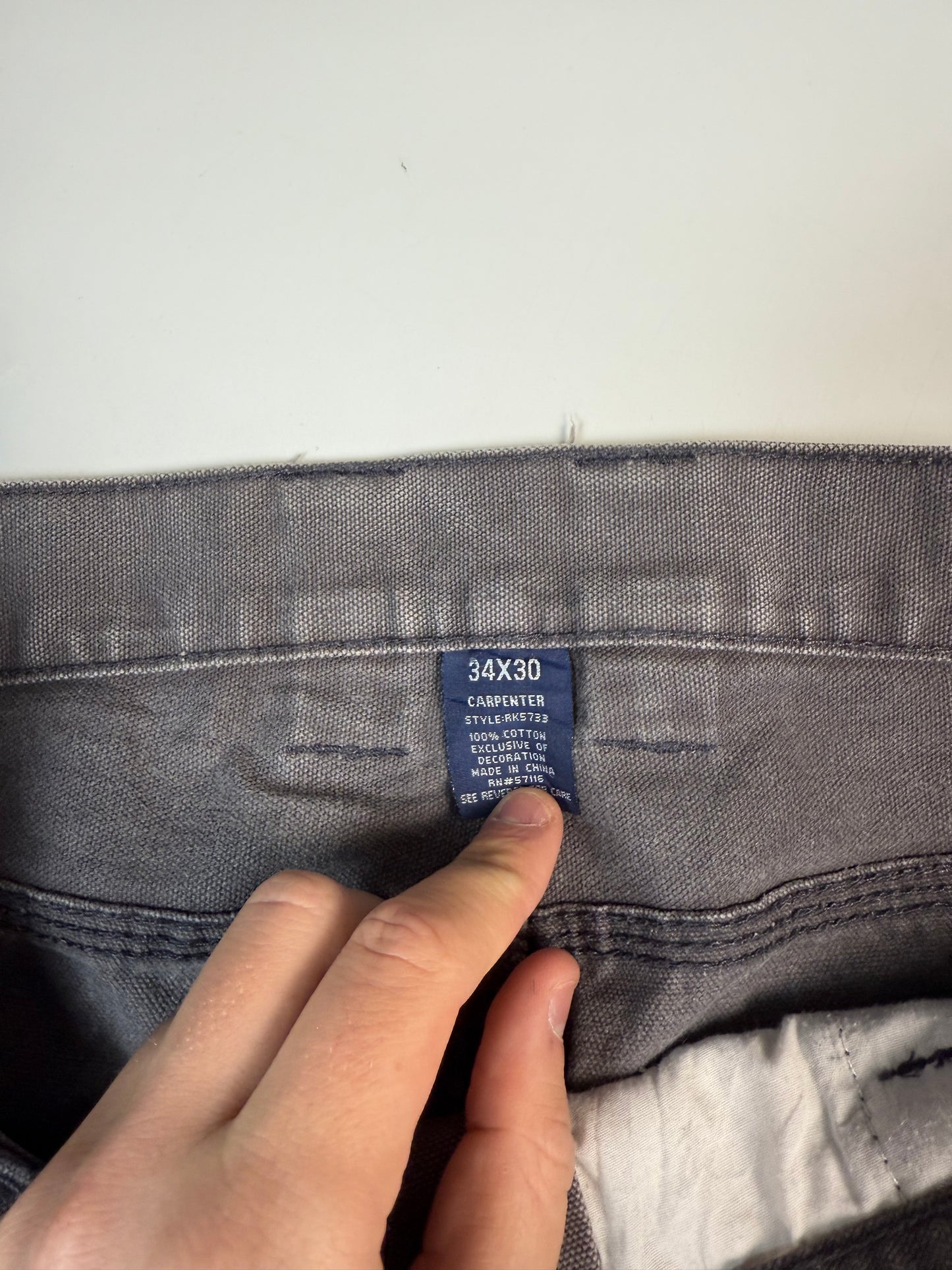 Vintage baggy carpenter pants (W34)