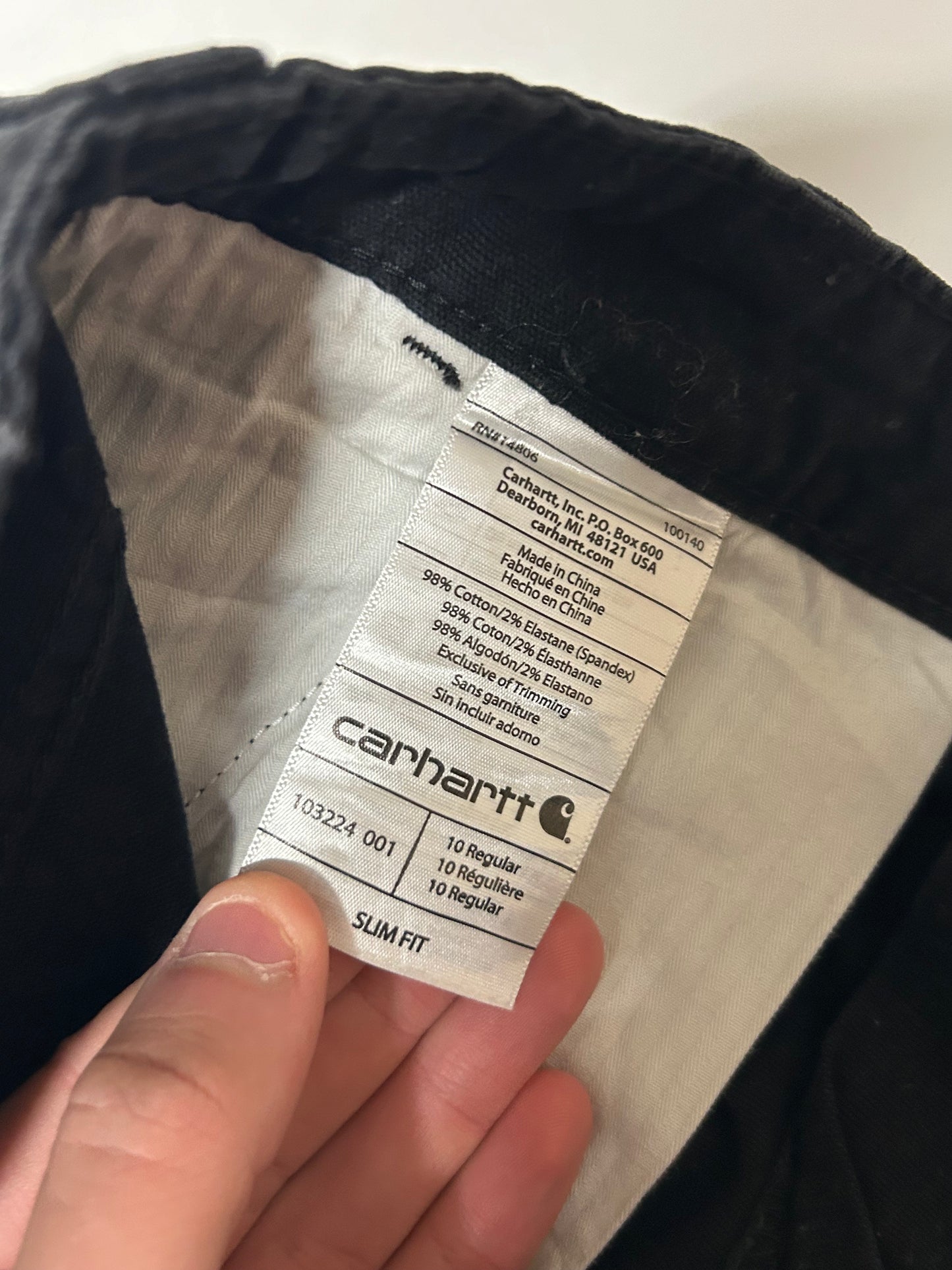 Carhartt carpenter pants (W32)