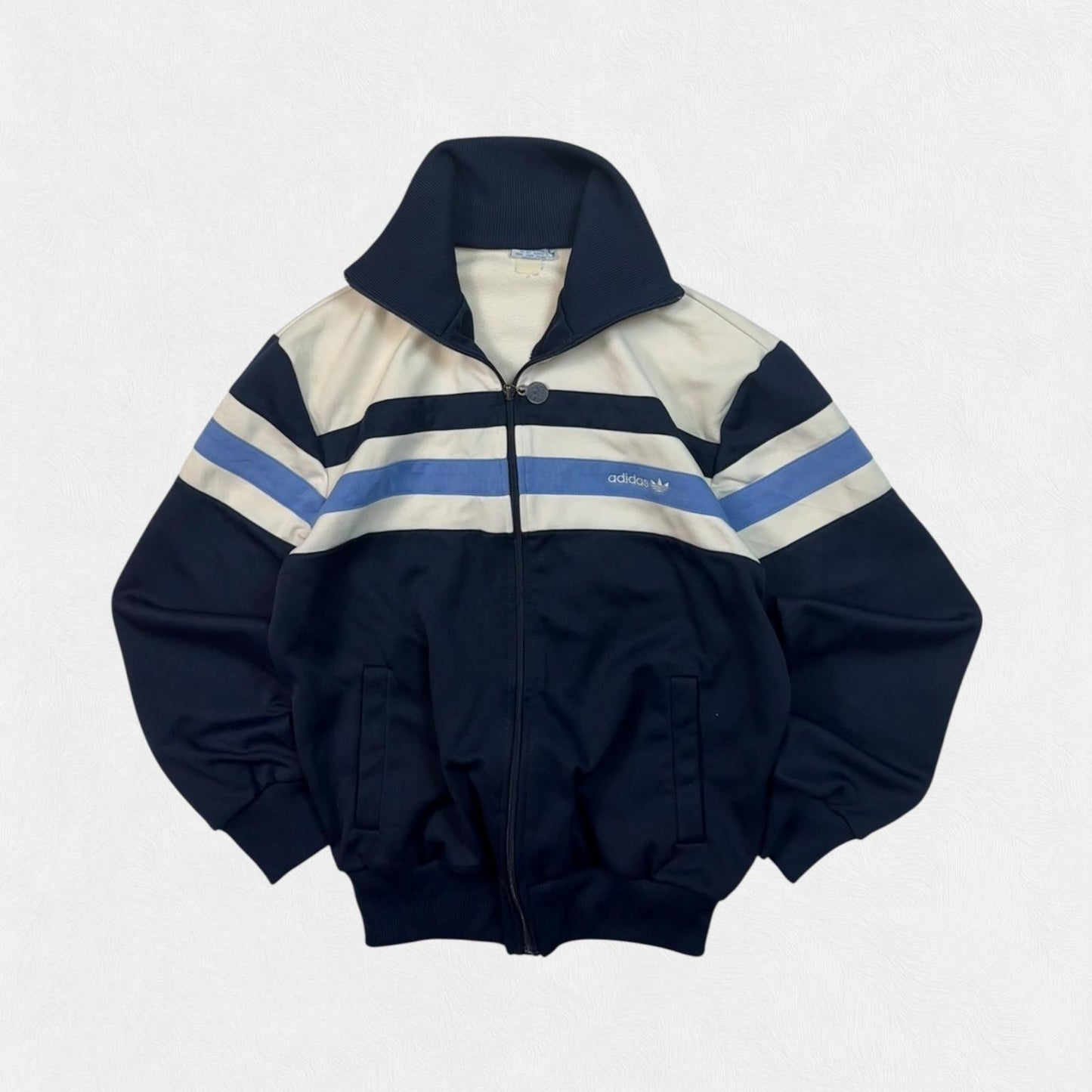 Vintage 80s adidas originals track top (S)