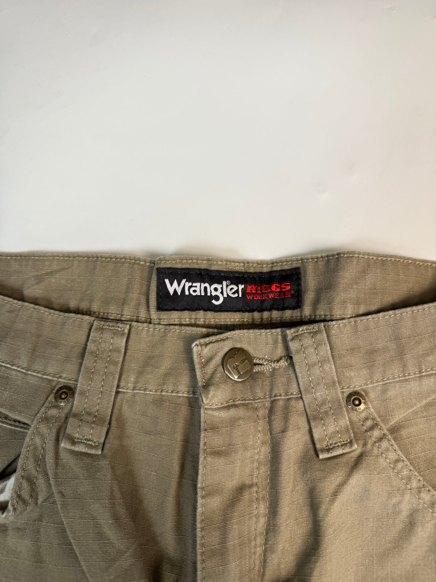 Wrangler Riggs baggy double knee carpenter pants (W33)