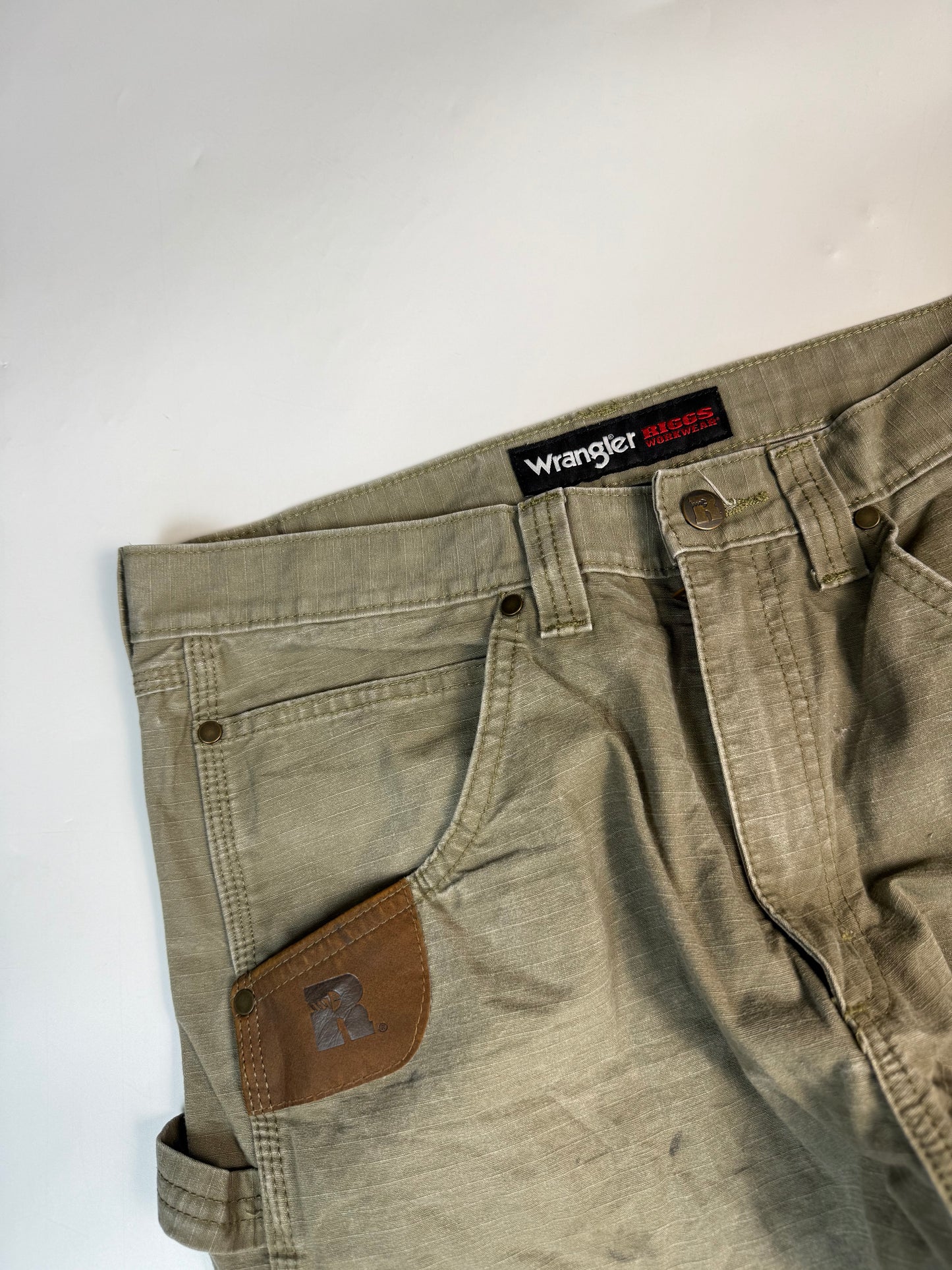 Wrangler Riggs baggy double knee carpenter pants (W33)