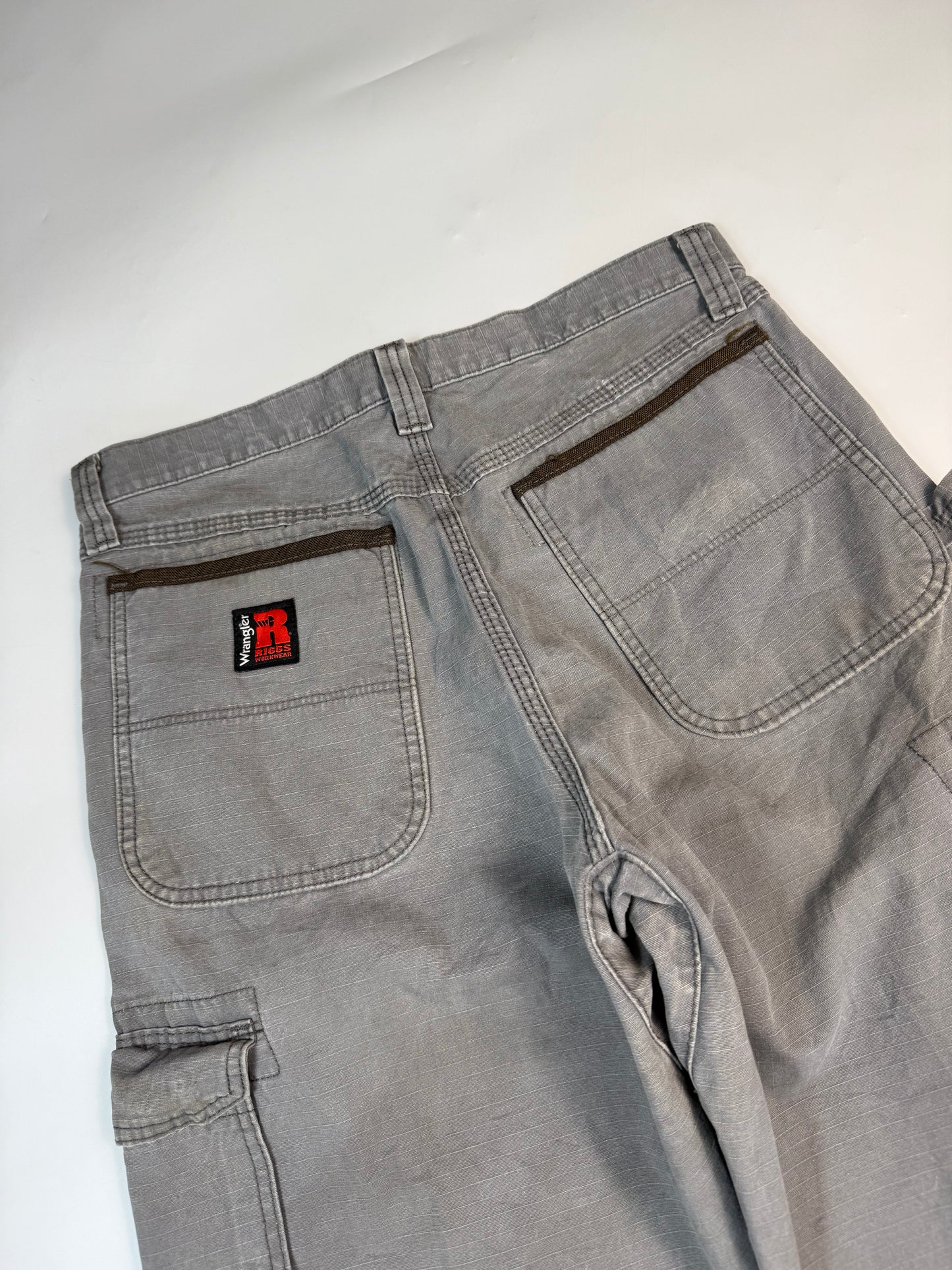 Wrangler Riggs baggy double knee carpenter pants (W33)