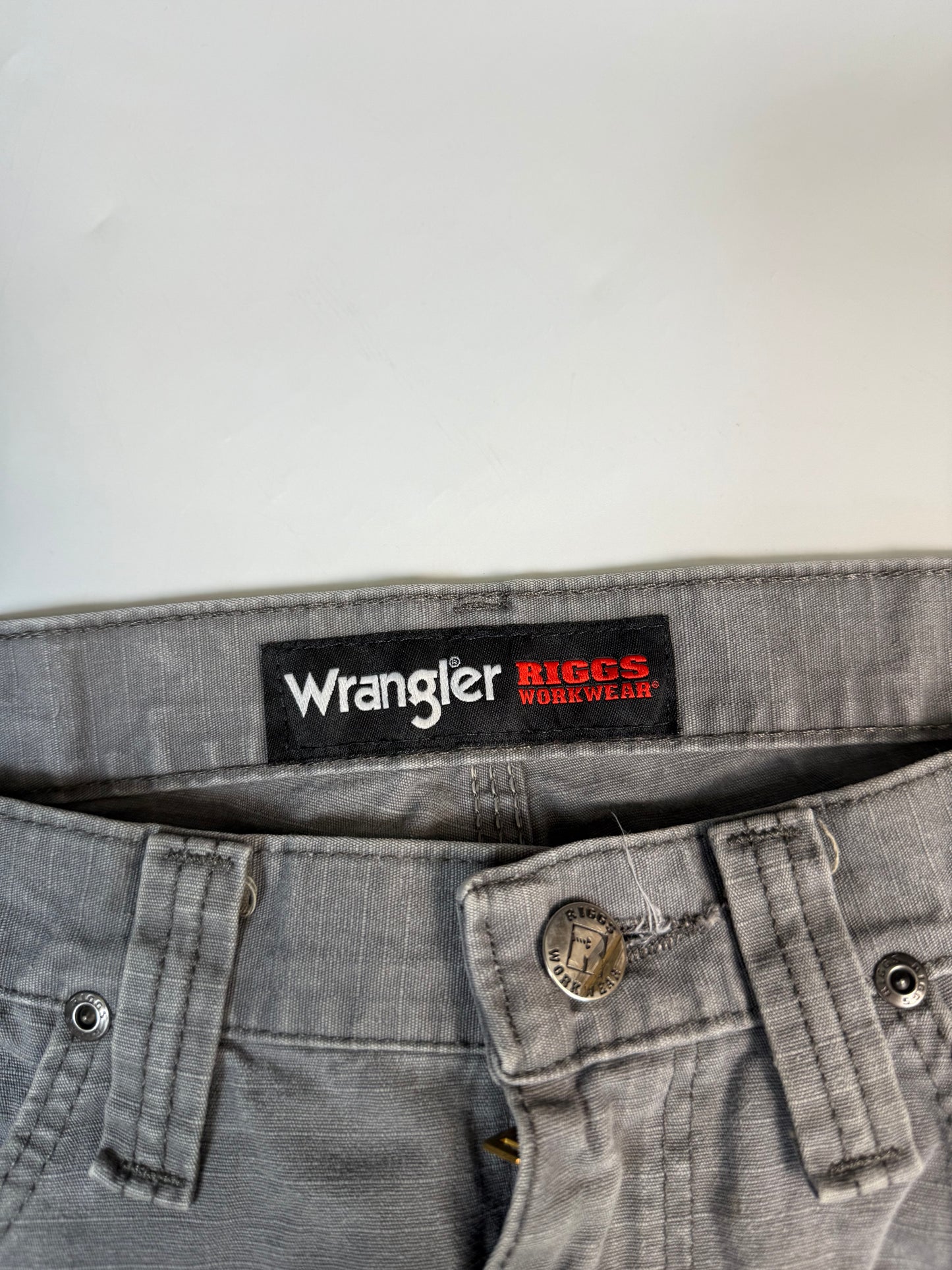 Wrangler Riggs baggy double knee carpenter pants (W33)