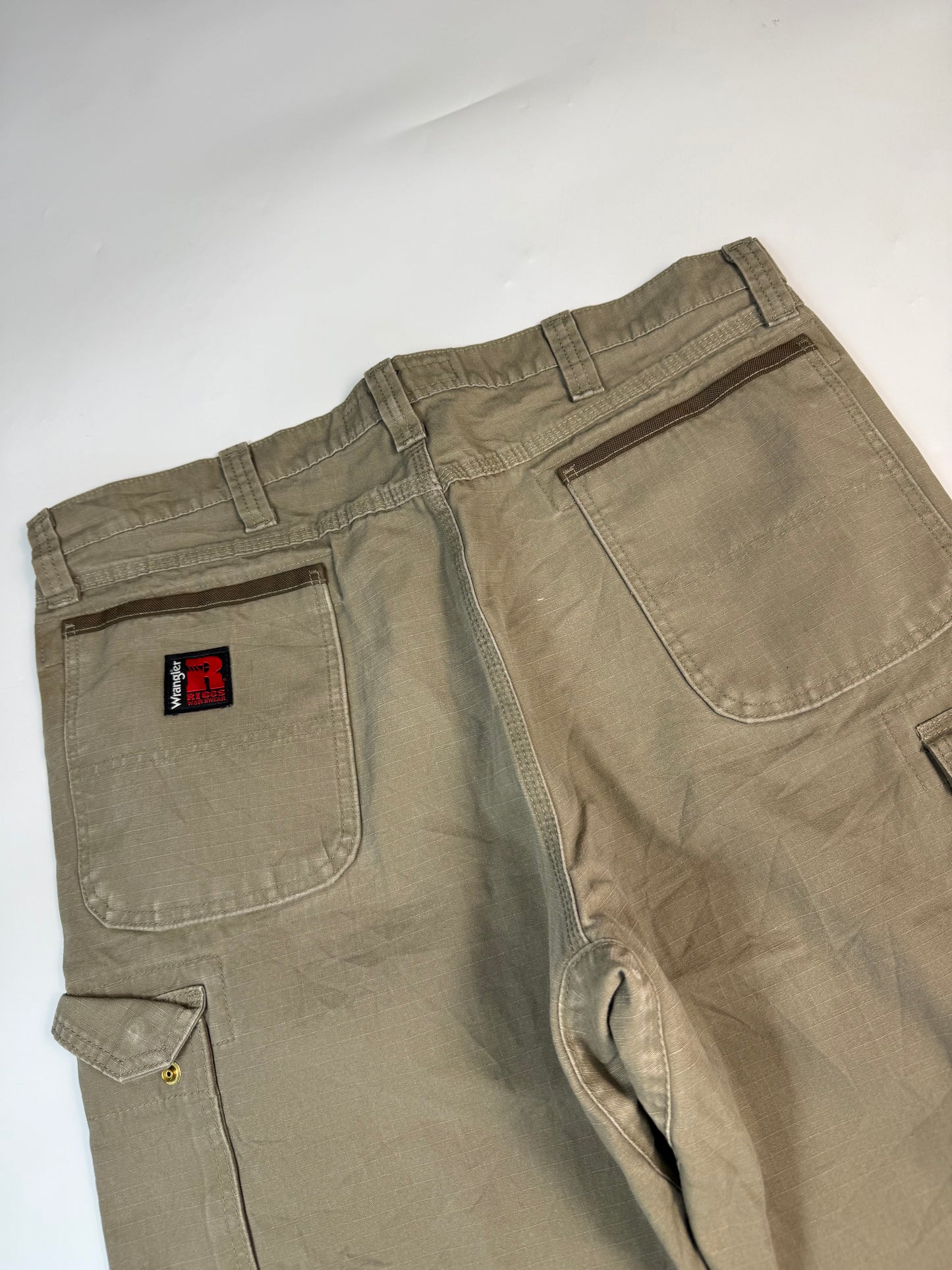Wrangler Riggs baggy double knee carpenter pants (W38)