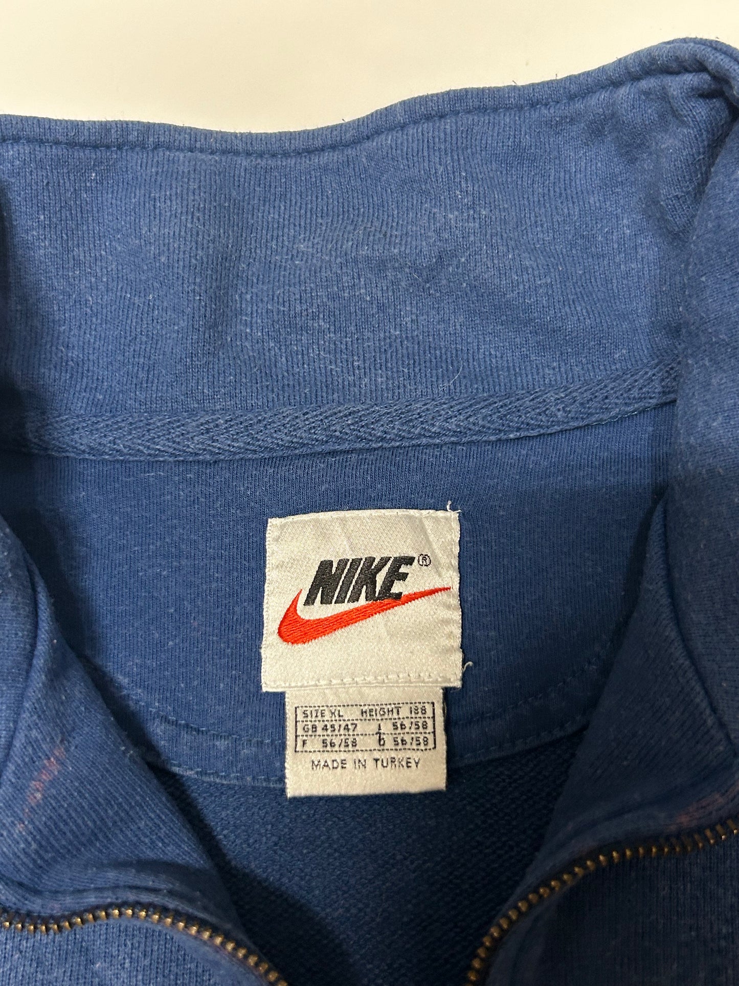 Vintage 90s Nike quarter zip sweatshirt (XL)