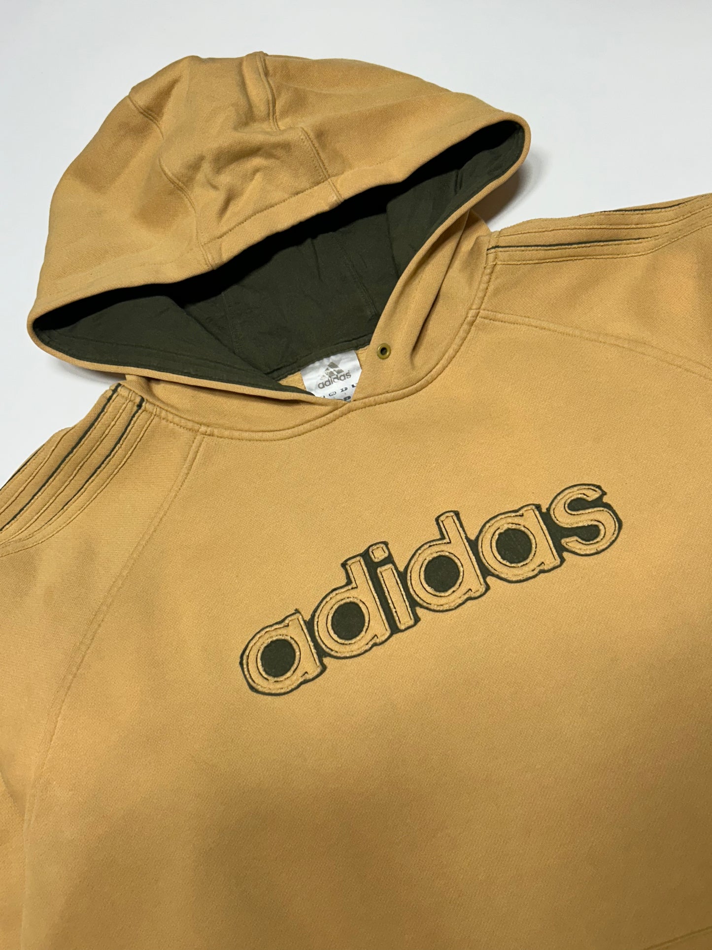 Vintage Adidas spell out hoodie (L)