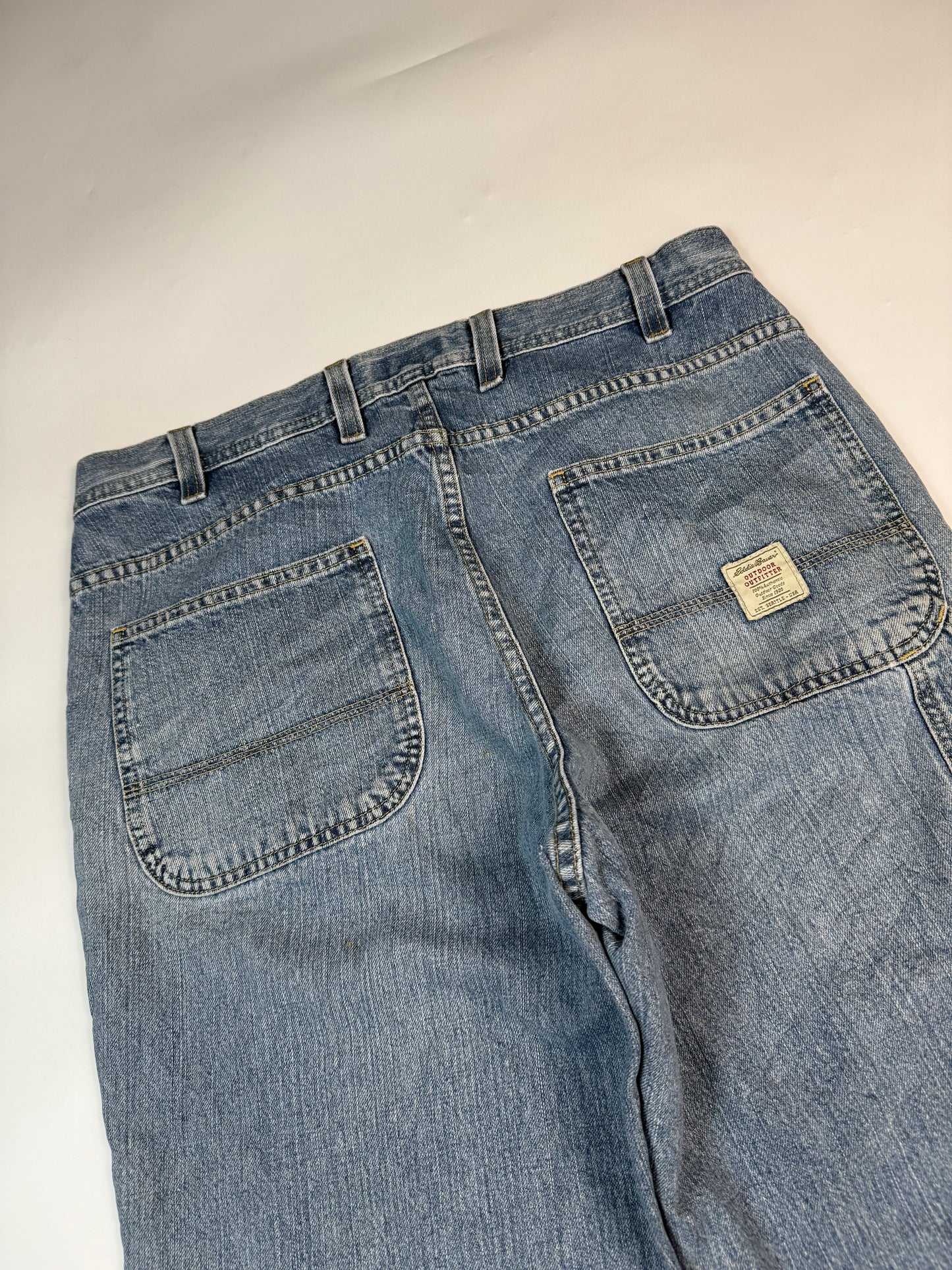 Vintage Eddie Bauer baggy carpenter jeans (W36)
