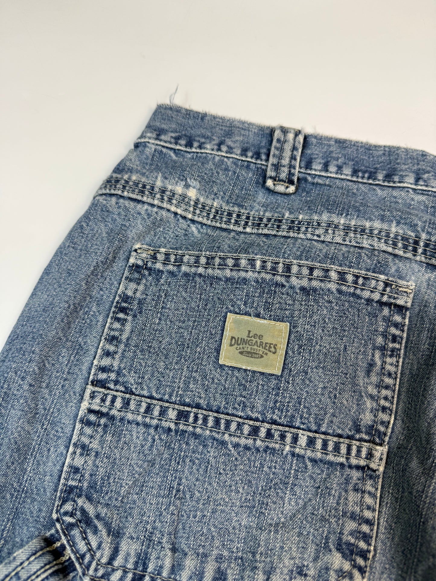 Vintage Lee dungarees baggy carpenter jeans (W34)