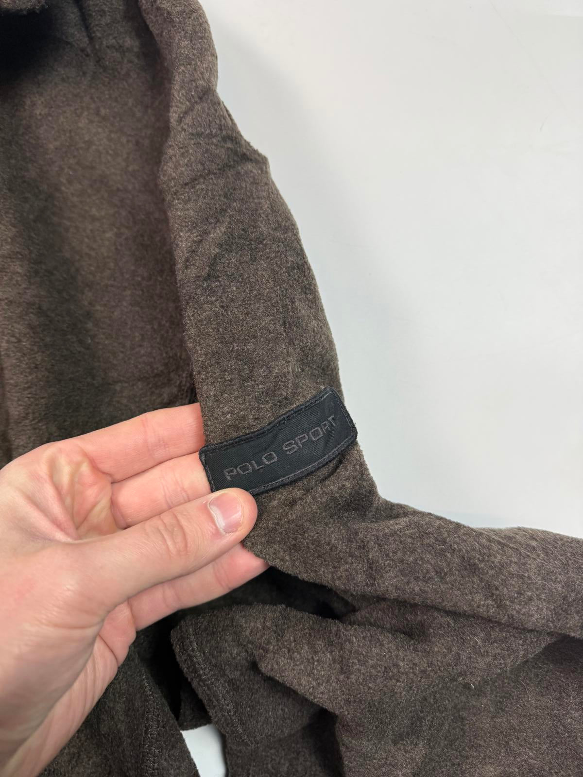 Vintage 90s Polo Sport full zip fleece (M)