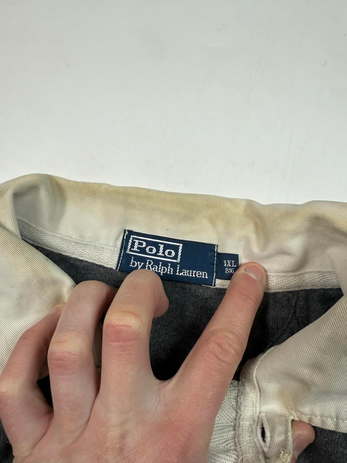 Vintage 90s Polo Ralph Lauren rugby polo shirt (XL)