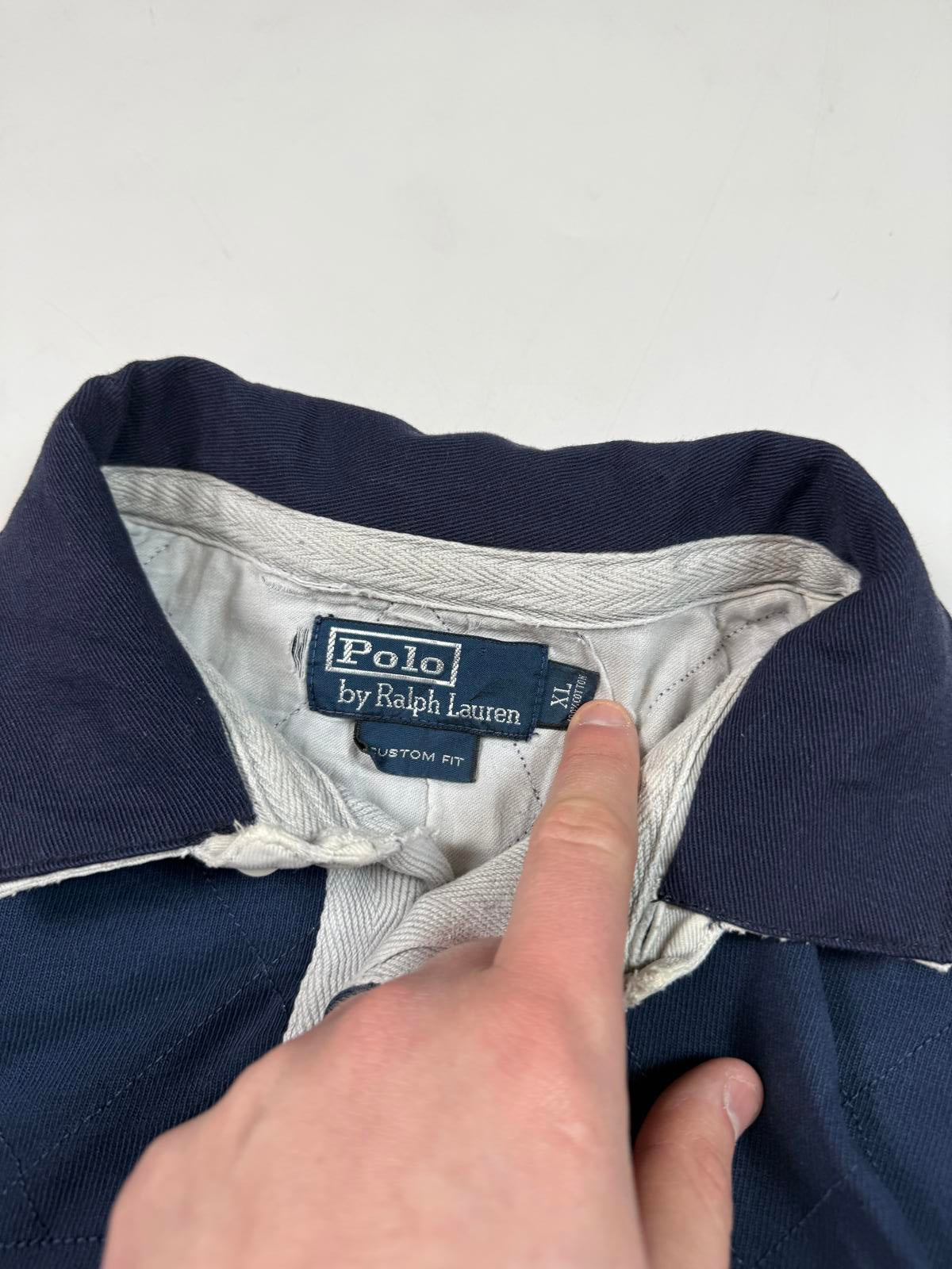 Vintage Polo Ralph Lauren rugby polo shirt (XL)