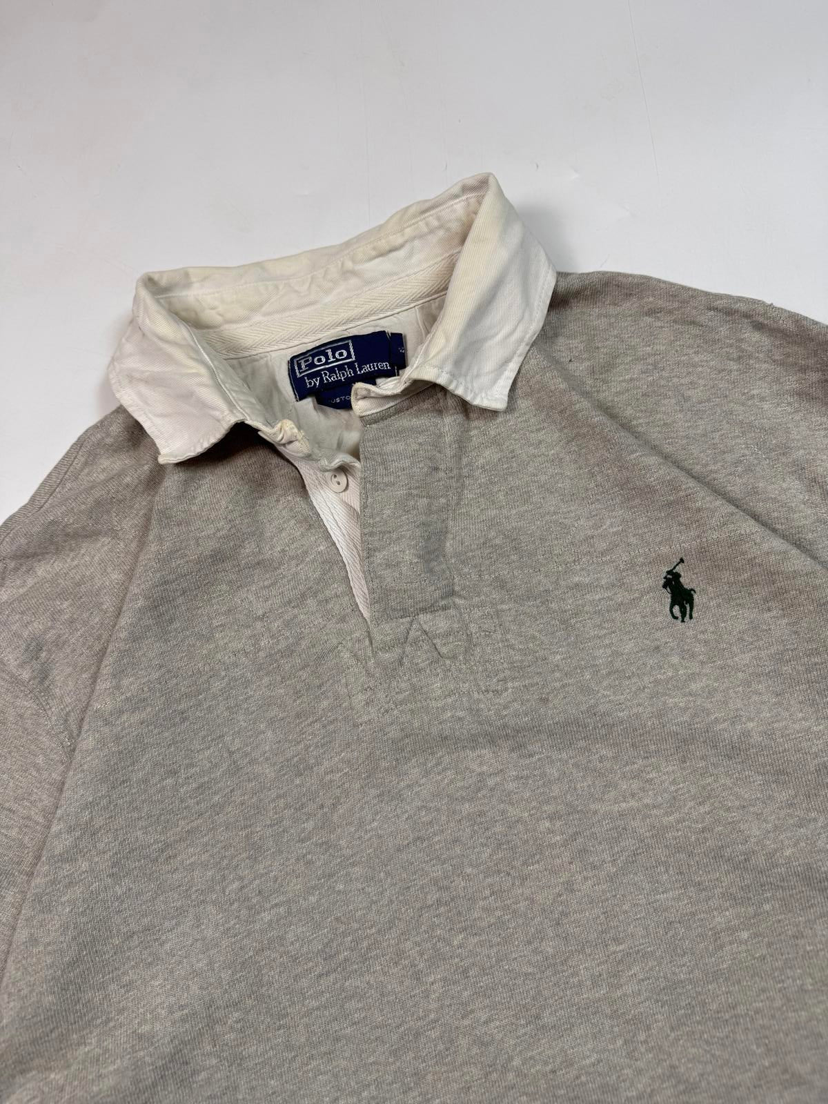 Vintage 90s Polo Ralph Lauren rugby polo shirt (XL)