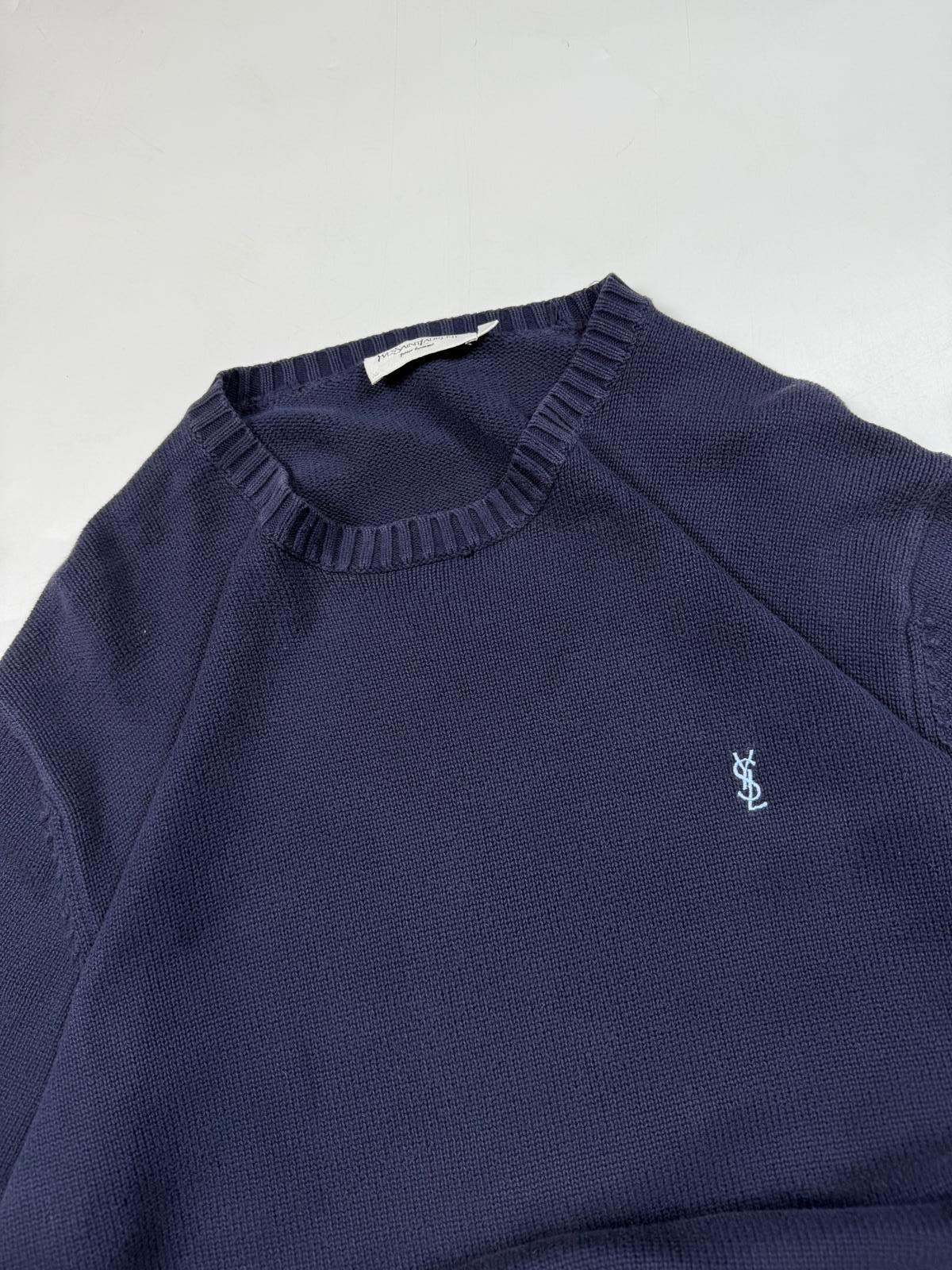 Vintage 90s Thomas Burberry knit sweater (XL)