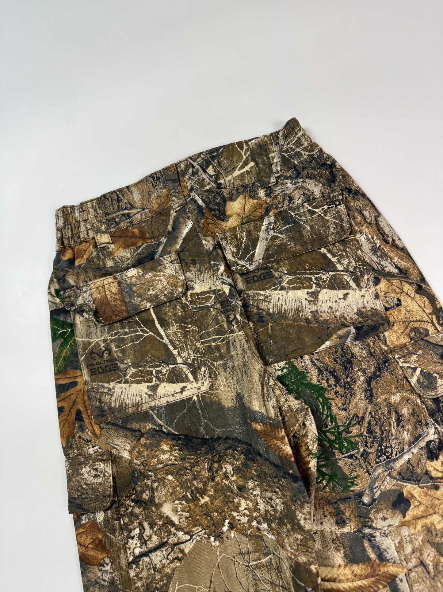 Real tree baggy cargo pants (W28)