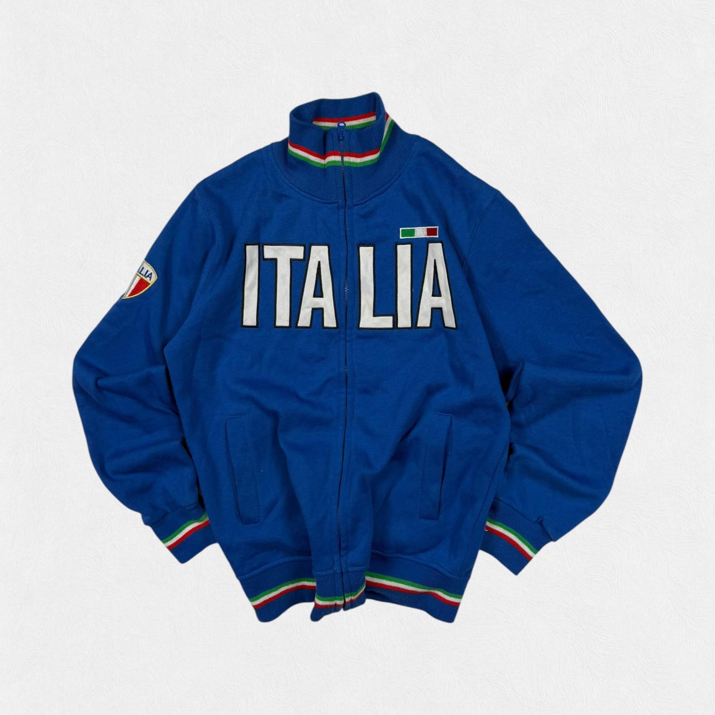Vintage Italia spell out track top (M)