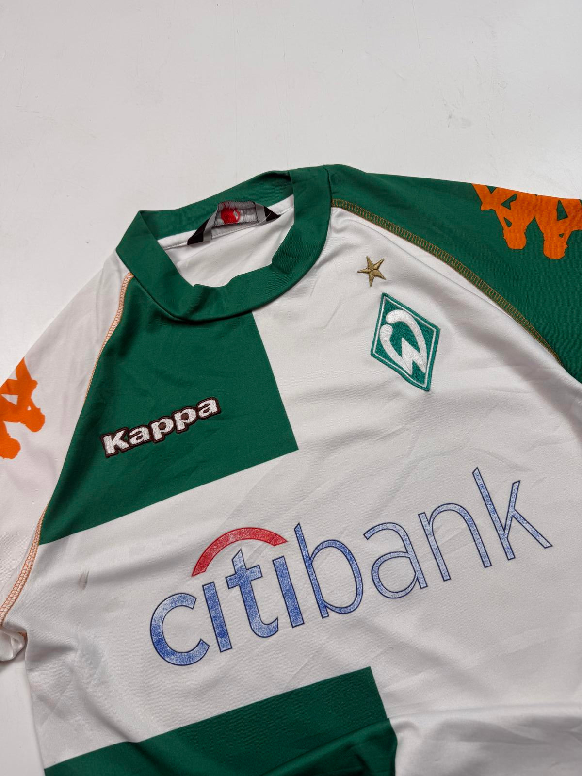 Vintage Werder Bremen 2007/08 Kappa third football shirt (XS)