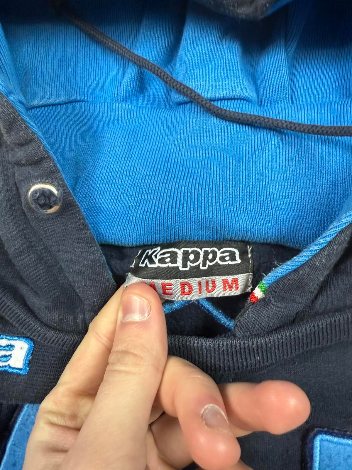 Vintage Y2K Kappa Italy Winter sports hoodie (M)