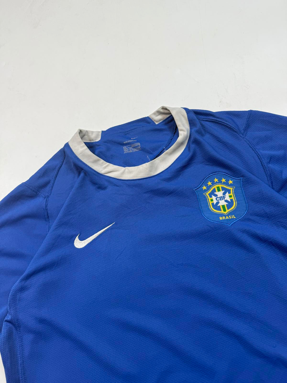 Vintage Brazil 2006-08 Nike away football shirt (XS)
