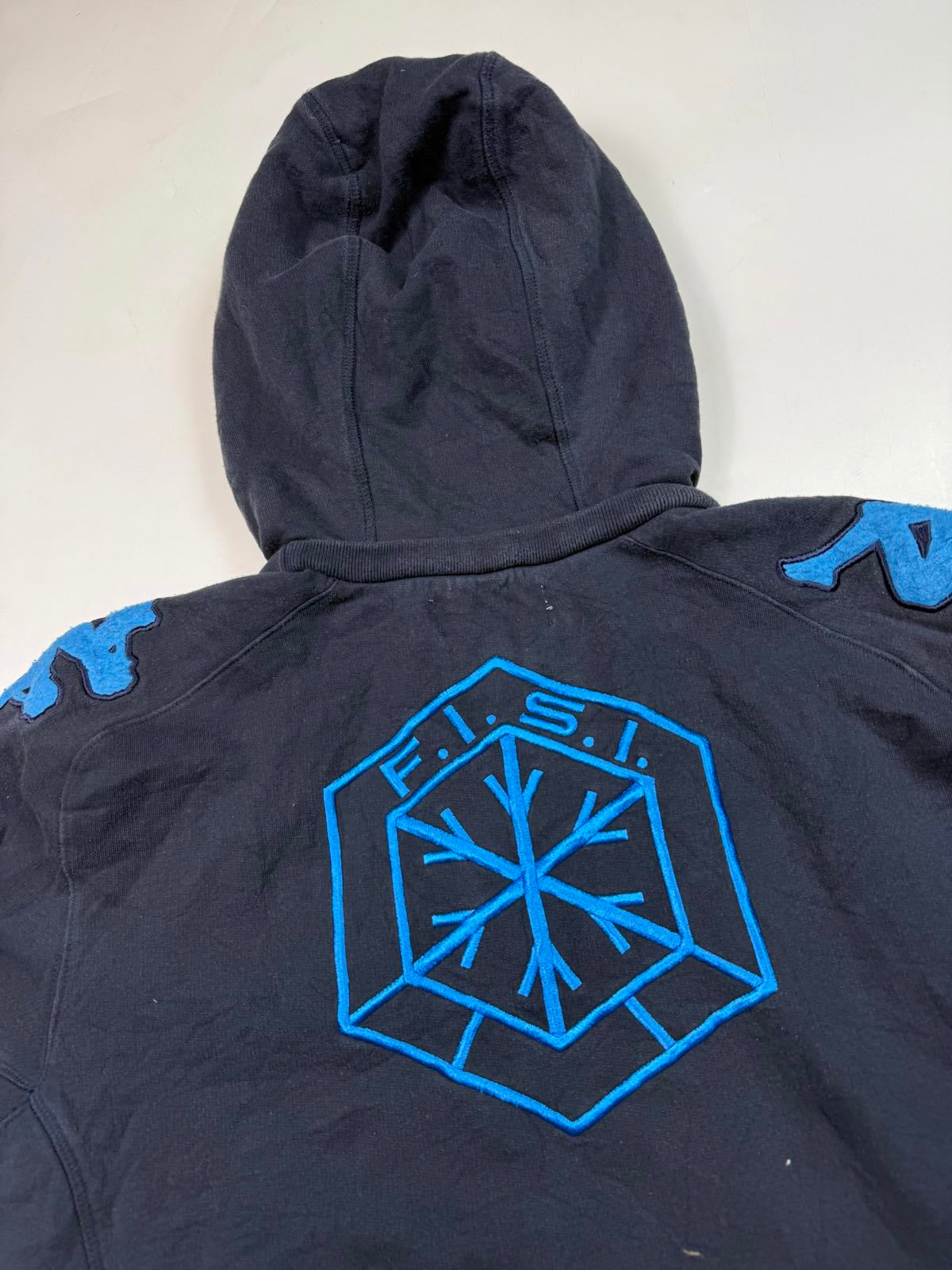 Vintage Y2K Kappa Italy Winter sports hoodie (M)