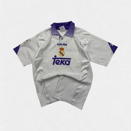 Vintage Real Madrid 1997/98 Kelme football shirt (S)