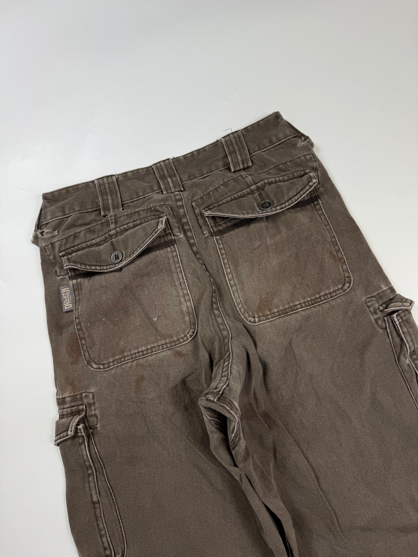 Vintage baggy double knee cargo pants (W30)