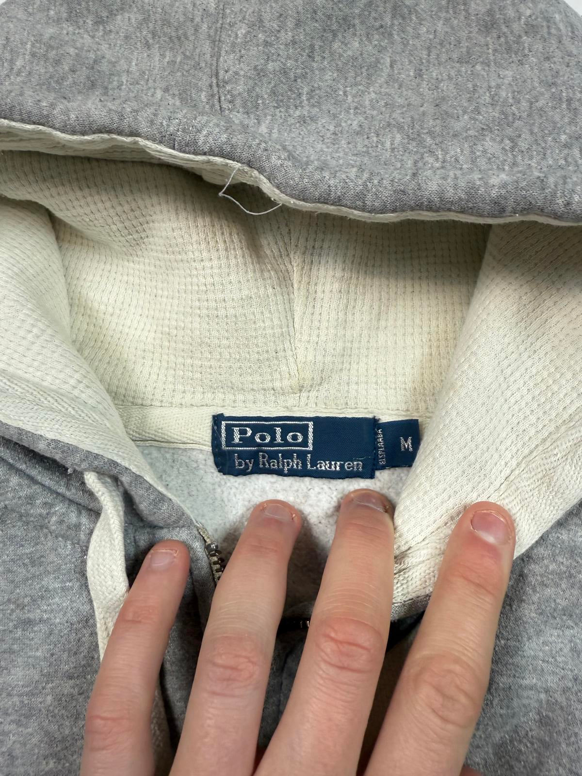 Vintage Polo Ralph Lauren big pony zip up hoodie (M)