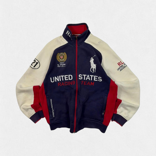 Polo Ralph Lauren 2011 USA racing team track top (M)