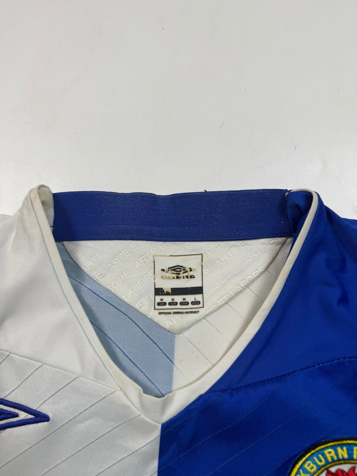 Vintage Blackburn Rovers 2008/09 Umbro football shirt (M)