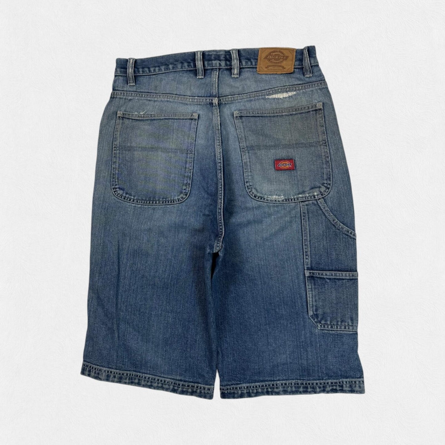 Vintage Dickies baggy carpenter denim jorts (W34)