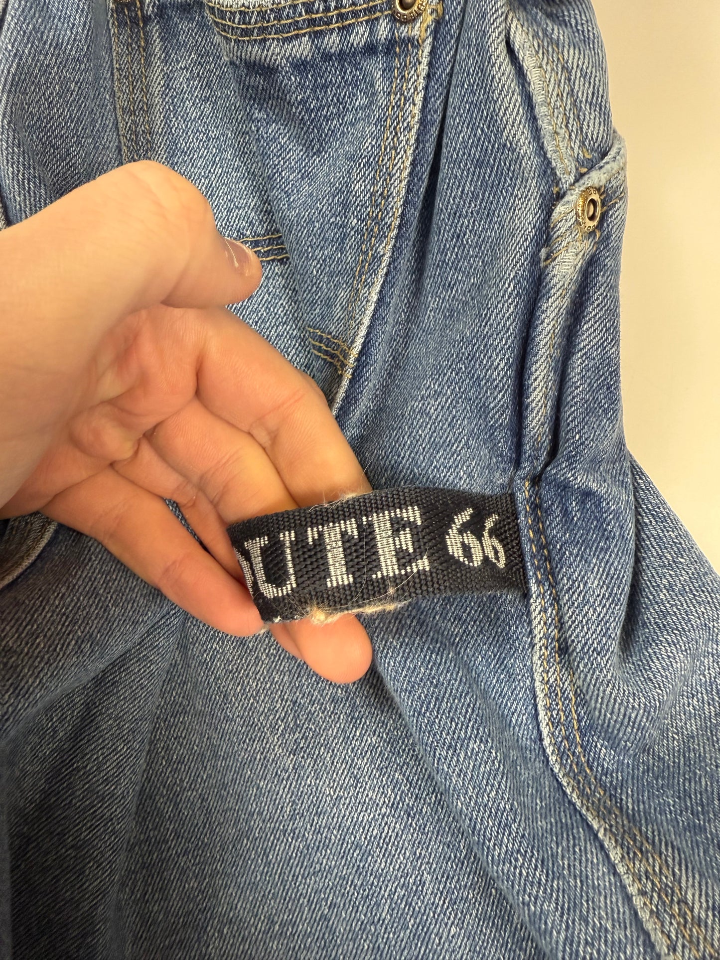 Vintage Route 66 baggy carpenter jeans (W30)