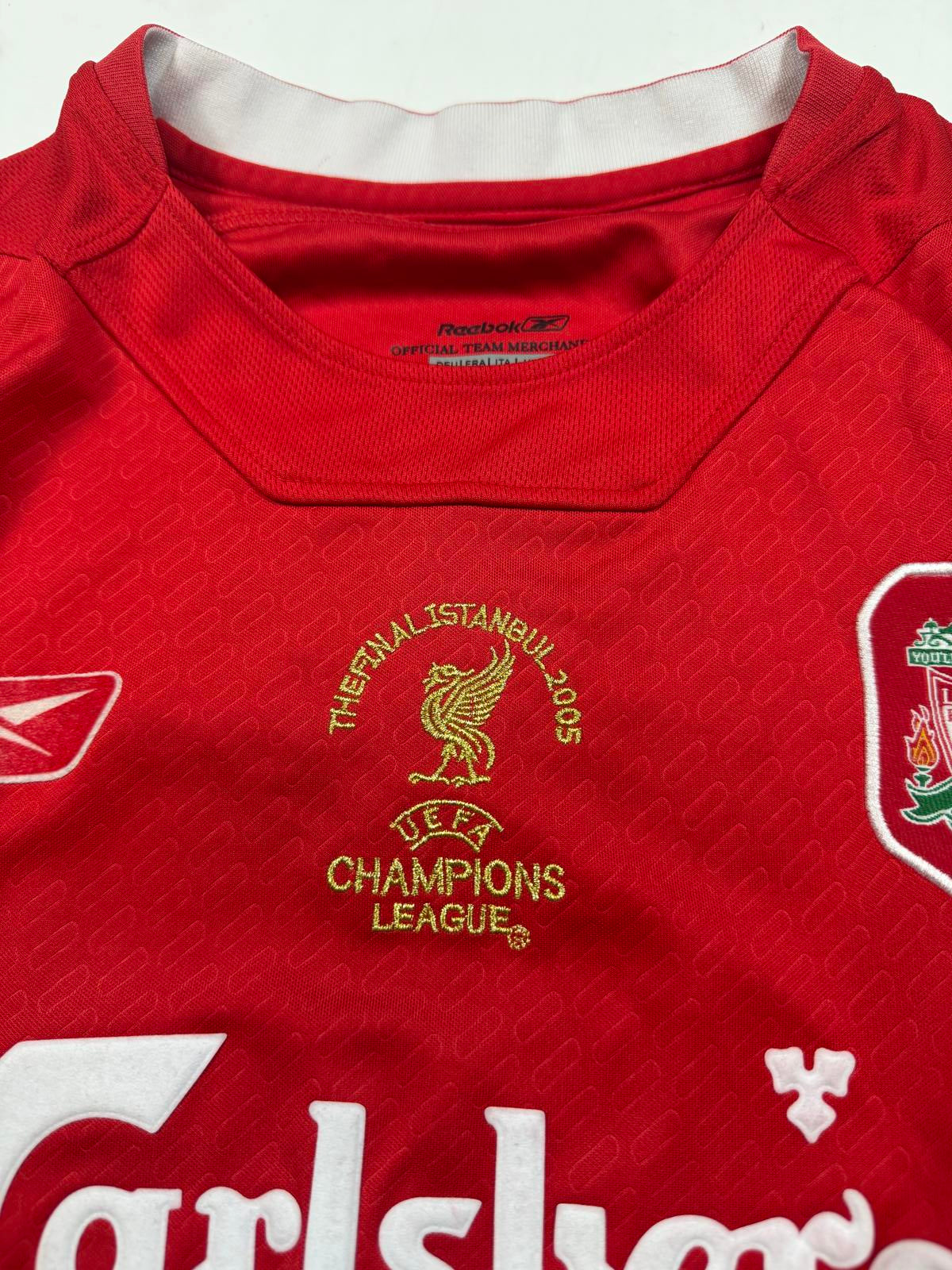 Vintage Liverpool 2004 special edition Reebok football shirt (XS)
