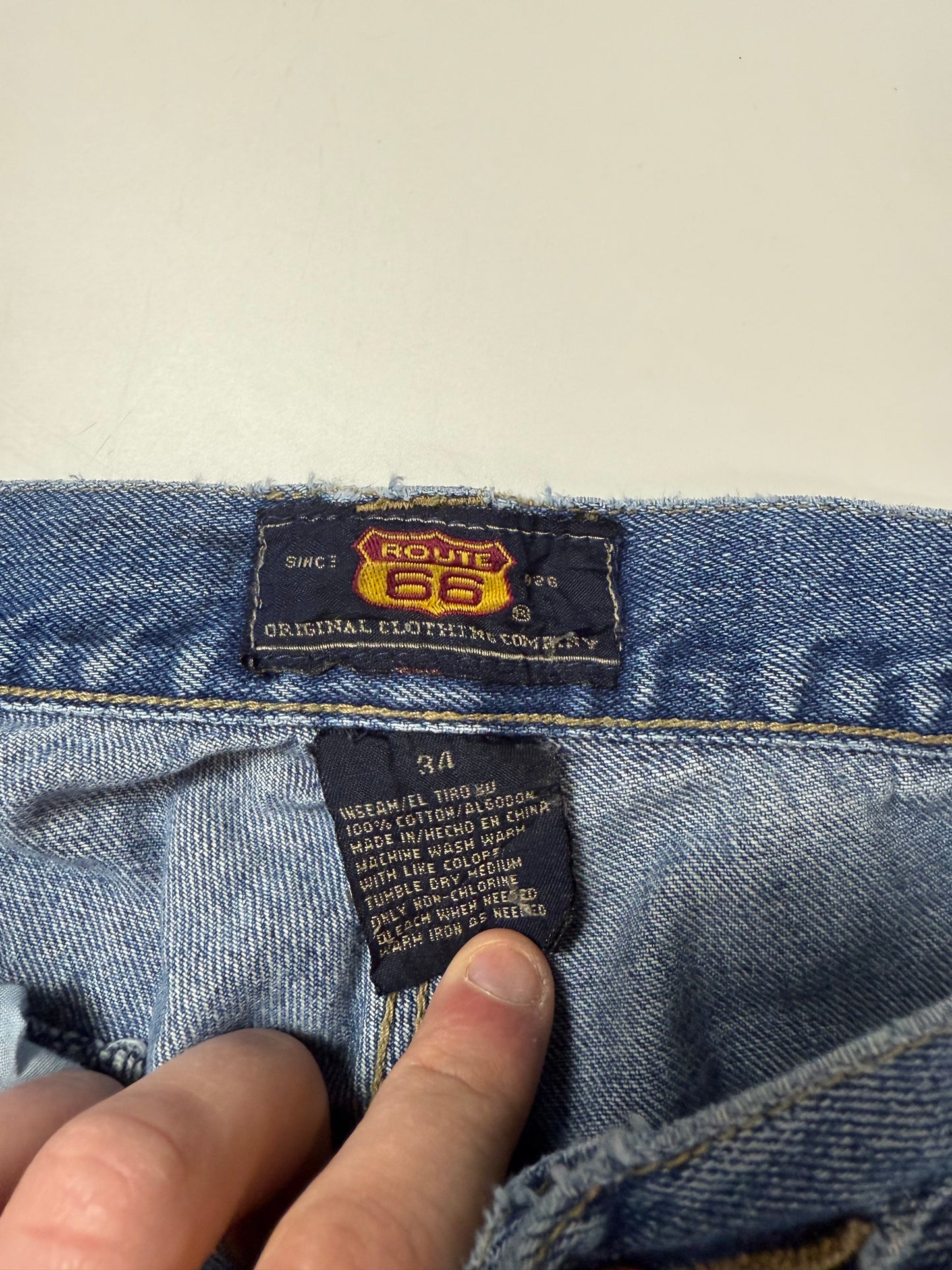 Vintage Route 66 baggy carpenter jeans (W30)