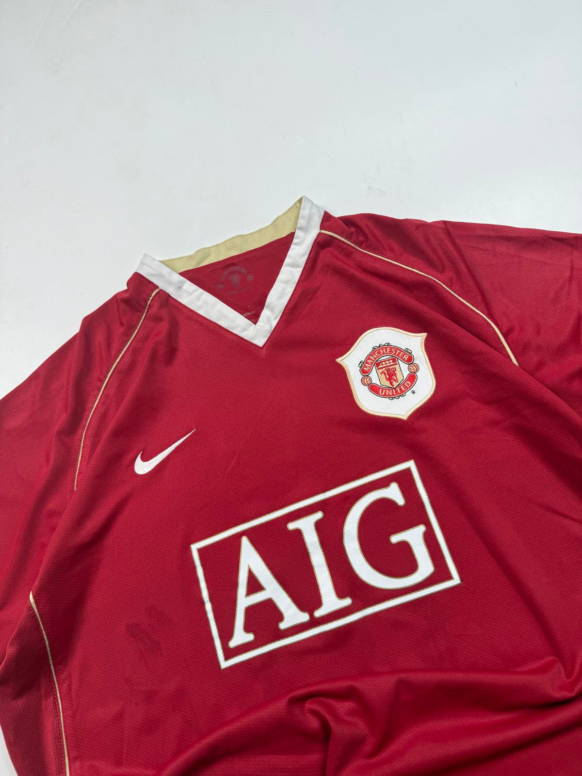 Vintage Manchester United 2006/07 Nike home football shirt (XL)